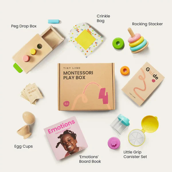 Tiny Land® Montessori Early Skills Baby Set（7–12 months） Tiny Land INC