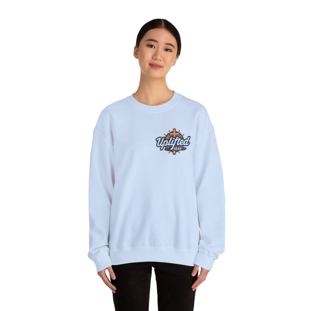 Religious Graphic Armor Of God Design - Unisex Heavy Blend™ Crewneck Sweatshirt Printify