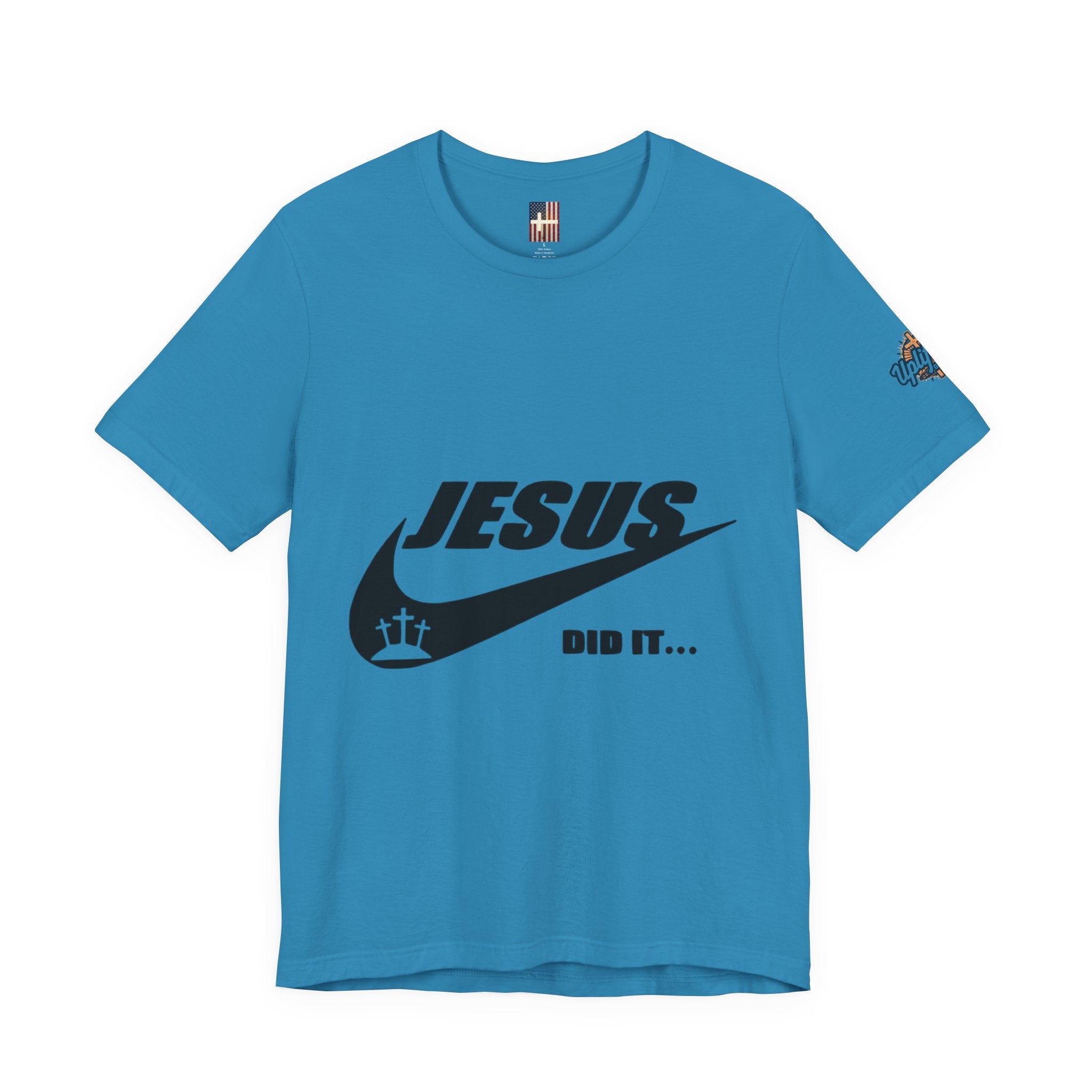 Jesus Did It T-shirt - Funny Christian Parody T-shirt - Faith & Victory Apparel
