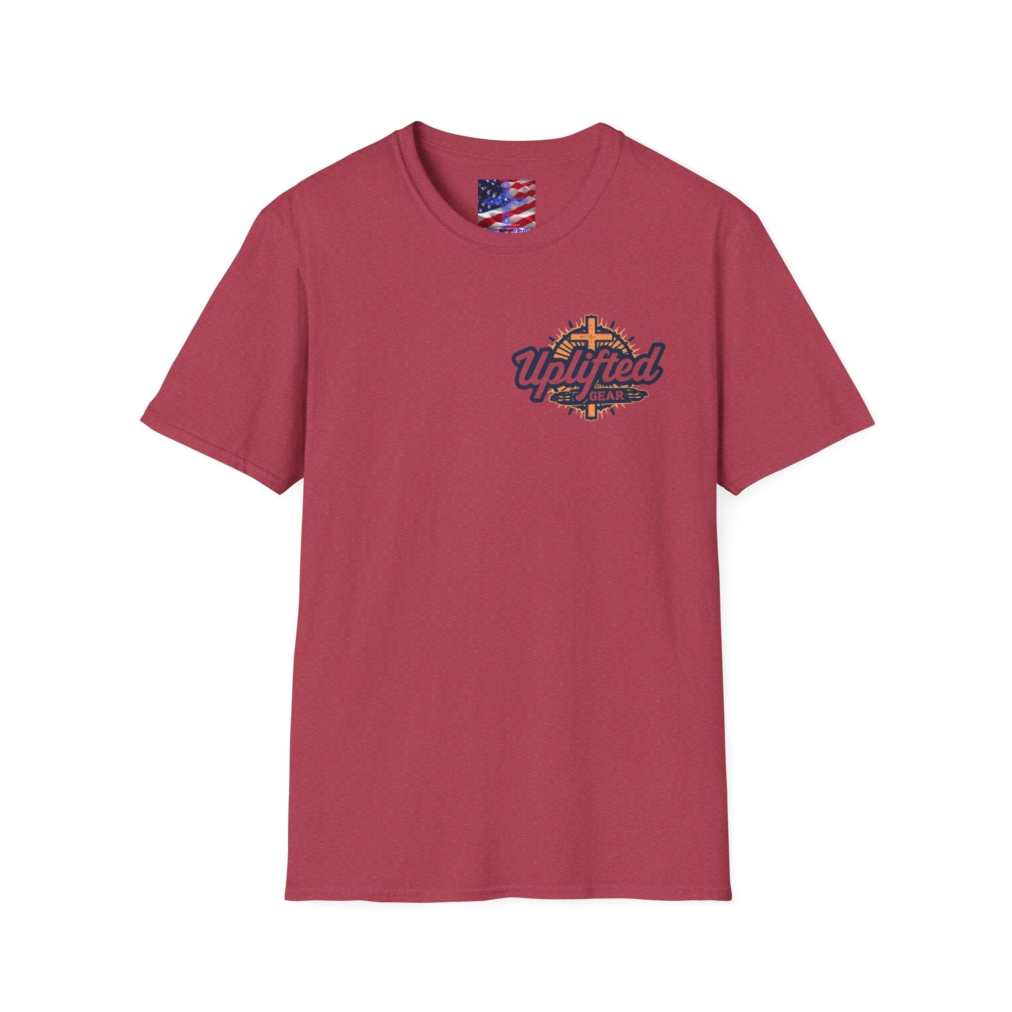 Trust in The Lord Proverbs 3:5-6 Biblical Design Unisex Softstyle T-Shirt Printify