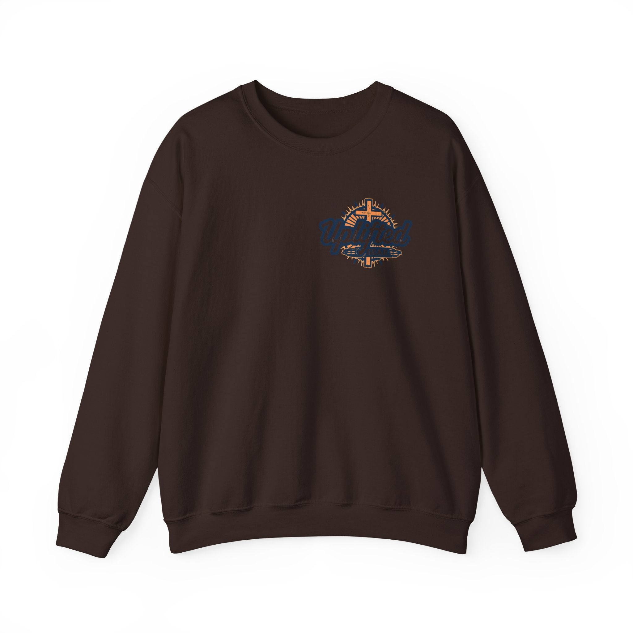 Bible Verse Heavy Blend™ Crewneck Sweatshirt Unisex  - Philippians 4 : 13 Printify
