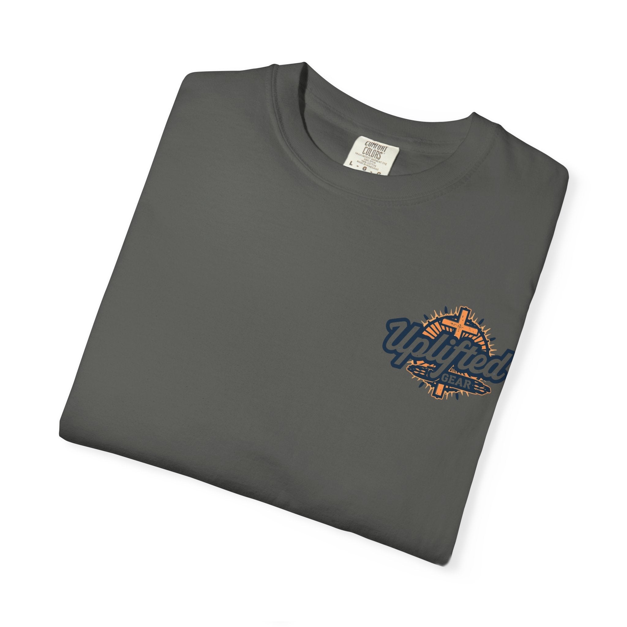Jesus Is King T-shirt | Modern Typographic Cross Christian T-shirt Printify