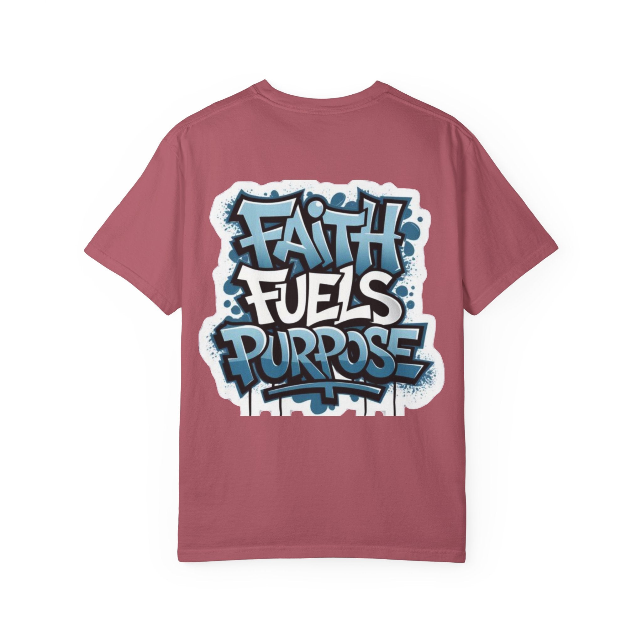 Faith Fuels Purpose T-shirt – Inspirational Christian T-shirt for Divine Drive & Unstoppable Belief Printify