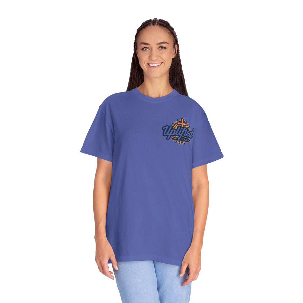 Jesus Took the Wheel I'm Just Riding T-shirt – Funny Christian Convertible Car T-shirt for Surrendered Faith & Humor Printify