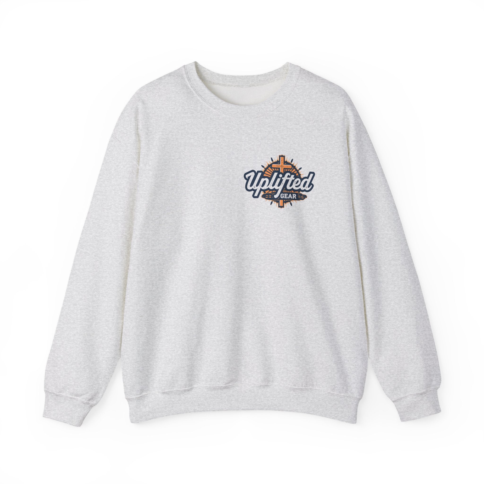 Uplifted Gear Christian Logo Sweatshirt Printify
