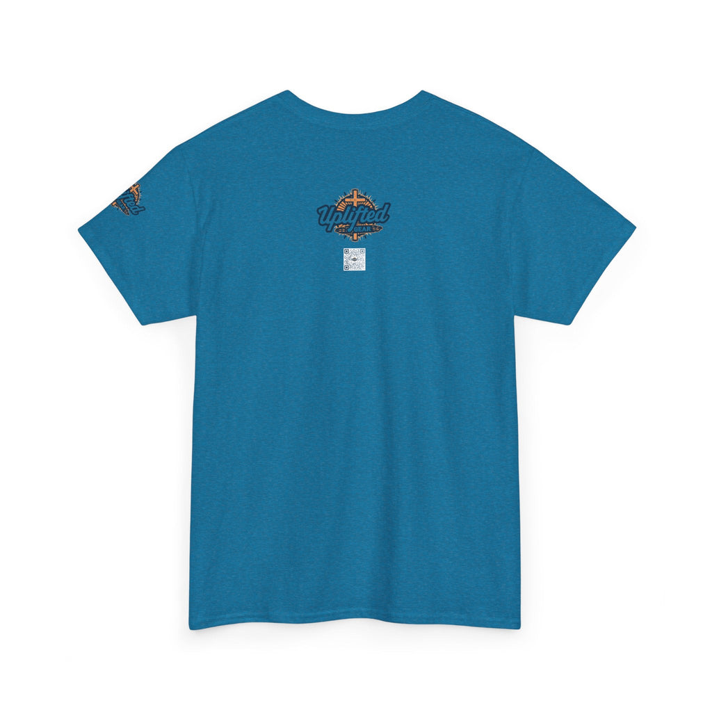 He Is Risen "Life Has Triumphed" T-Shirt — Easter Resurrection Christian Tee Printify