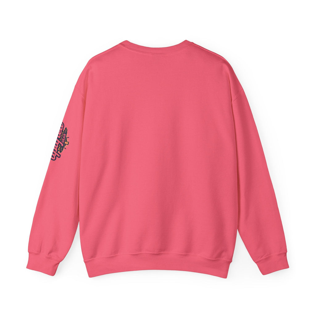 Holy Spirit Activate Sweatshirt – Superhero Christian Sweatshirt with Vibrant Power-Up Design for Faith-Fueled Boldness Printify