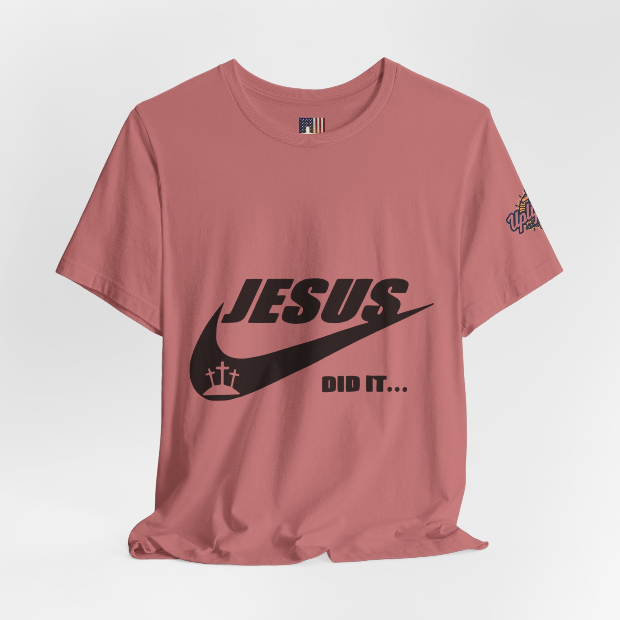 Jesus Did It T-shirt - Funny Christian Parody T-shirt - Faith & Victory Apparel