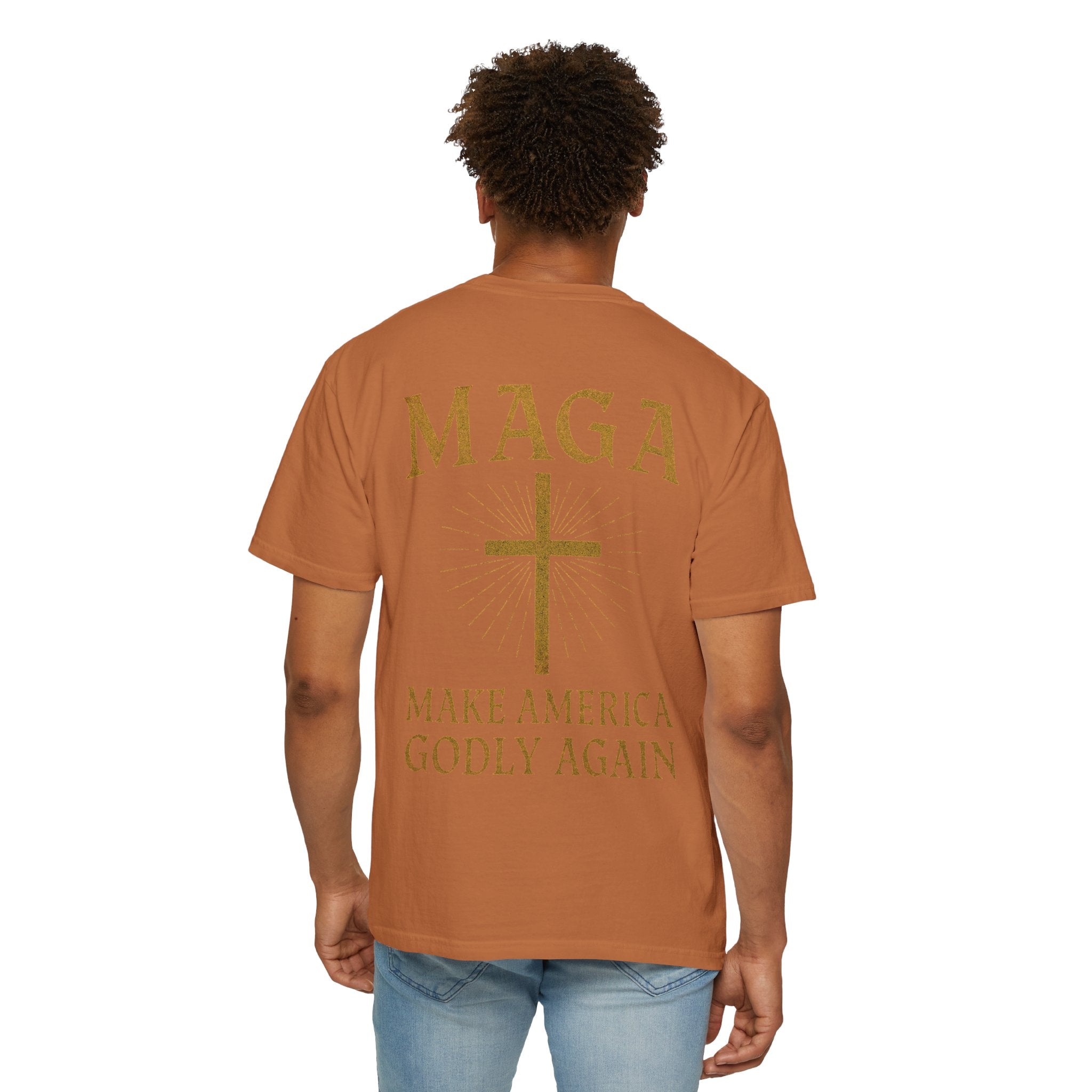 Make America Godly Again T-Shirt – MAGA Christian Patriotic Tee for Bold Faith & Freedom Printify