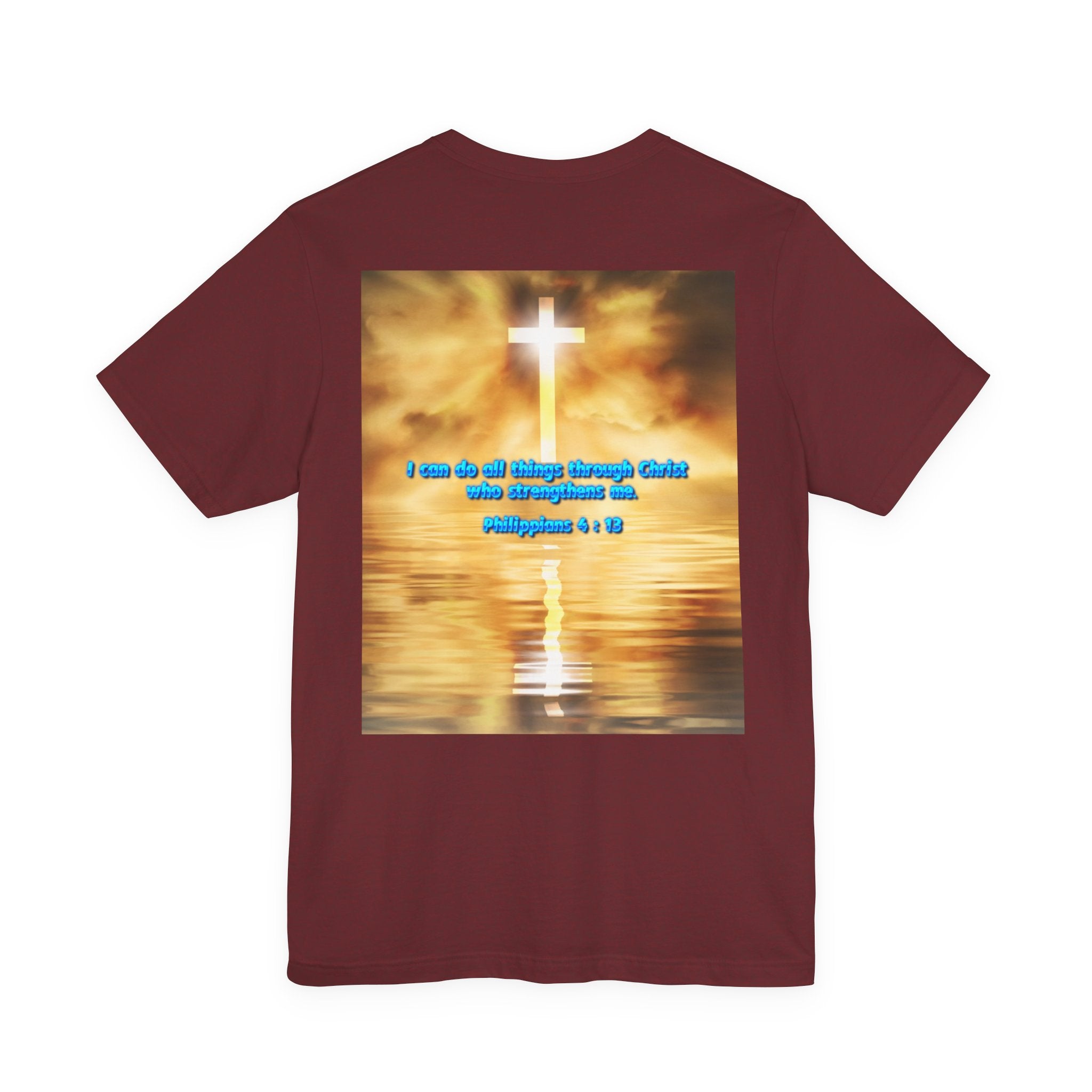 Unisex Tee Bible Verse - Philippians 4 : 13 Printify