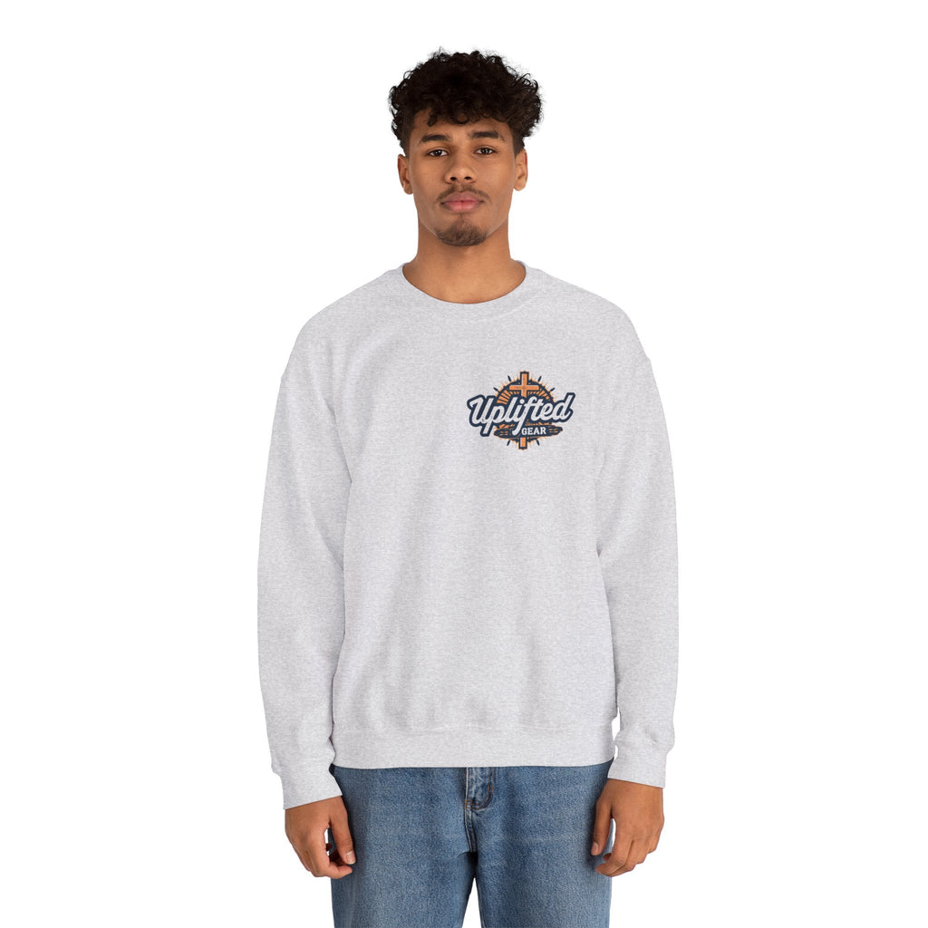There Are Only 2 Genders Sweatshirt – Adam & Eve Cross Christian Hoodie for Bold Truth Printify
