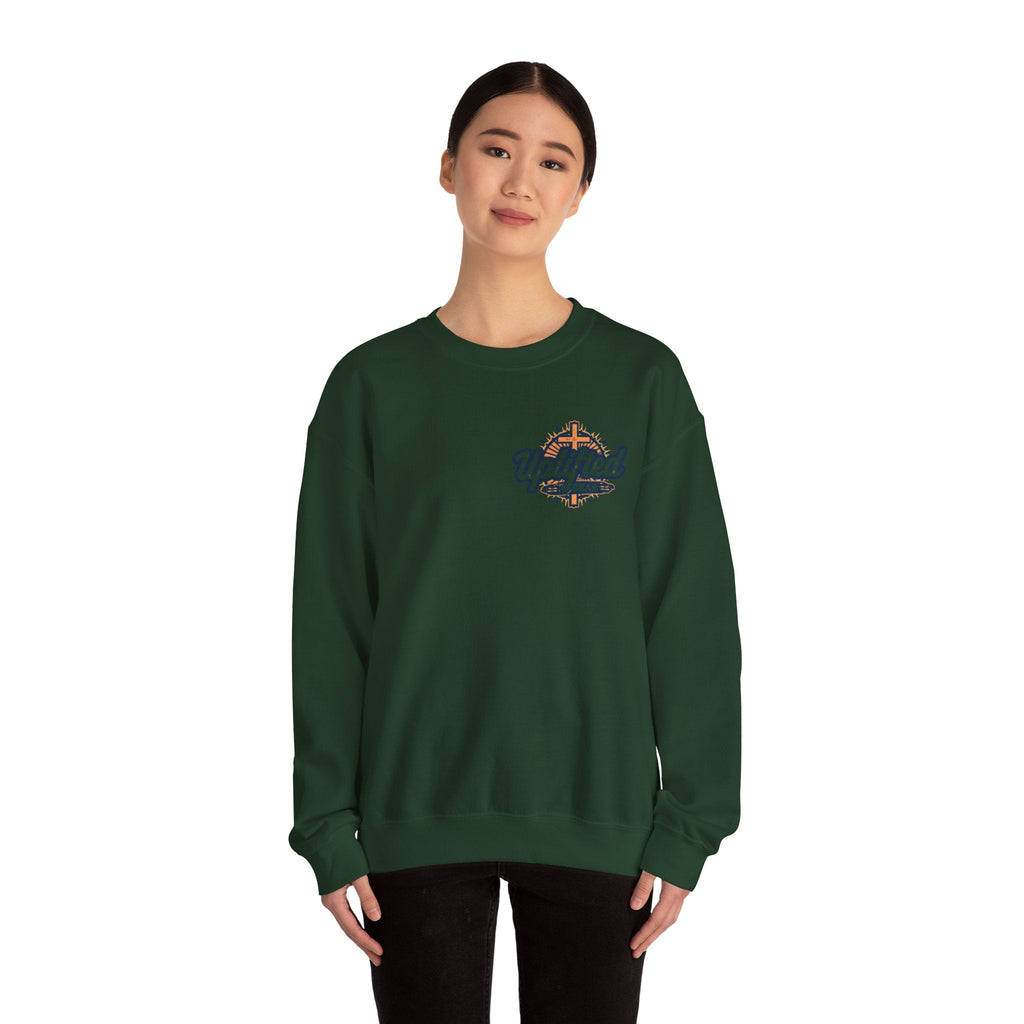 Wanna Taco 'Bout Jesus Sweatshirt – Cozy Christian Pun Sweatshirt for Faith & Fun Printify