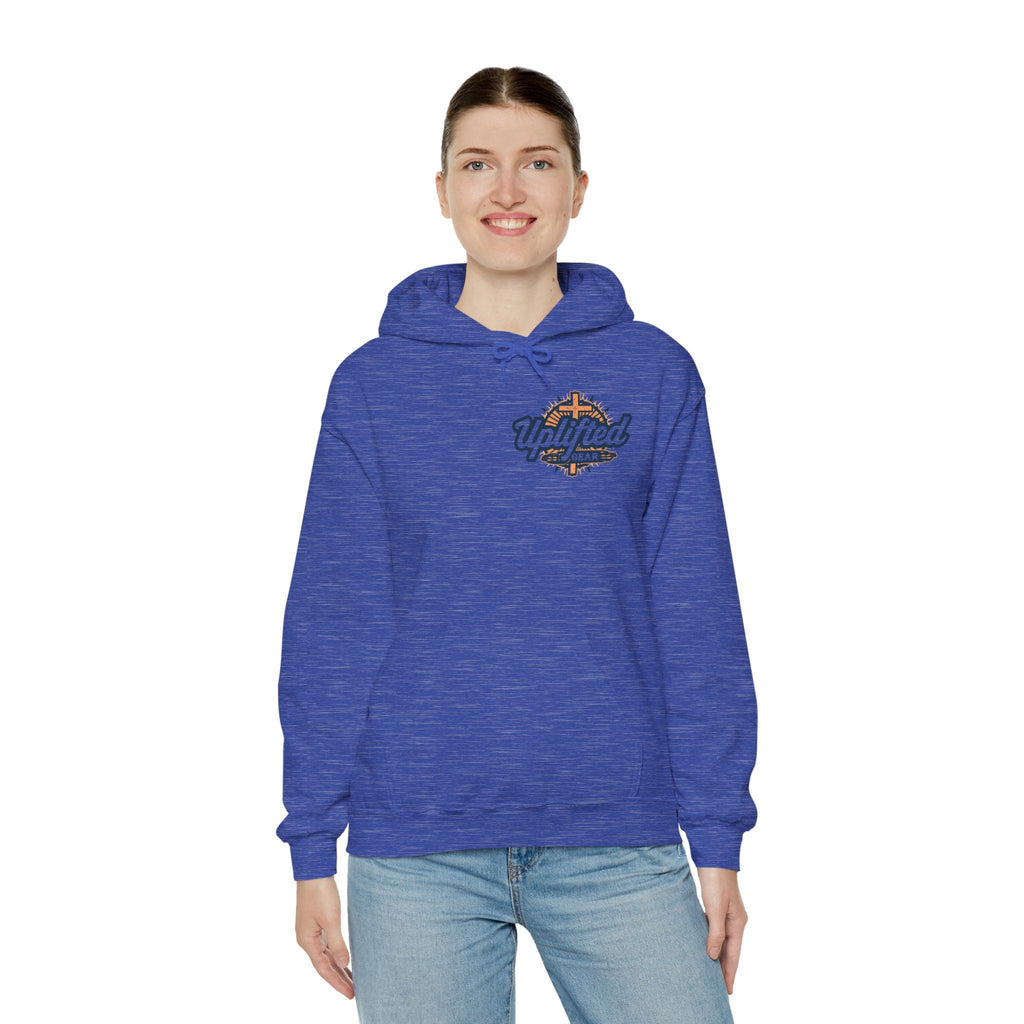 Abide Hoodie – Vine Wrapped John 15:5 Christian Hoodie for Cozy Devotion Printify