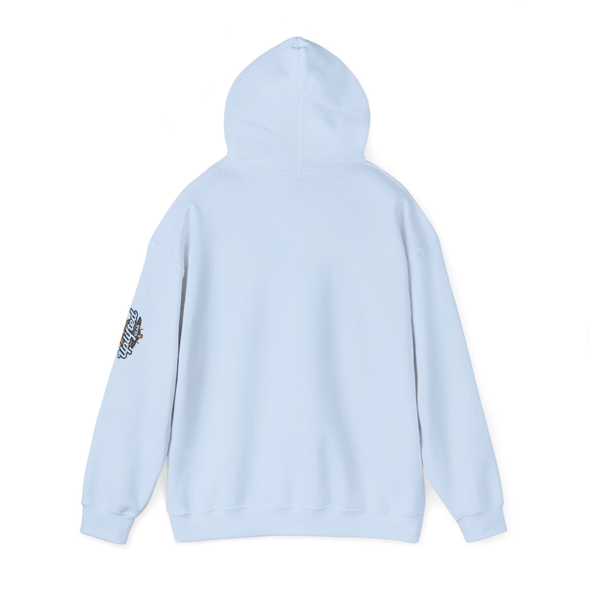 Jesus Ichthys Hoodie – Christian Fish Symbol with Cross & Jesus Inscription Sweatshirt for Eternal Faith & Streetwear Printify