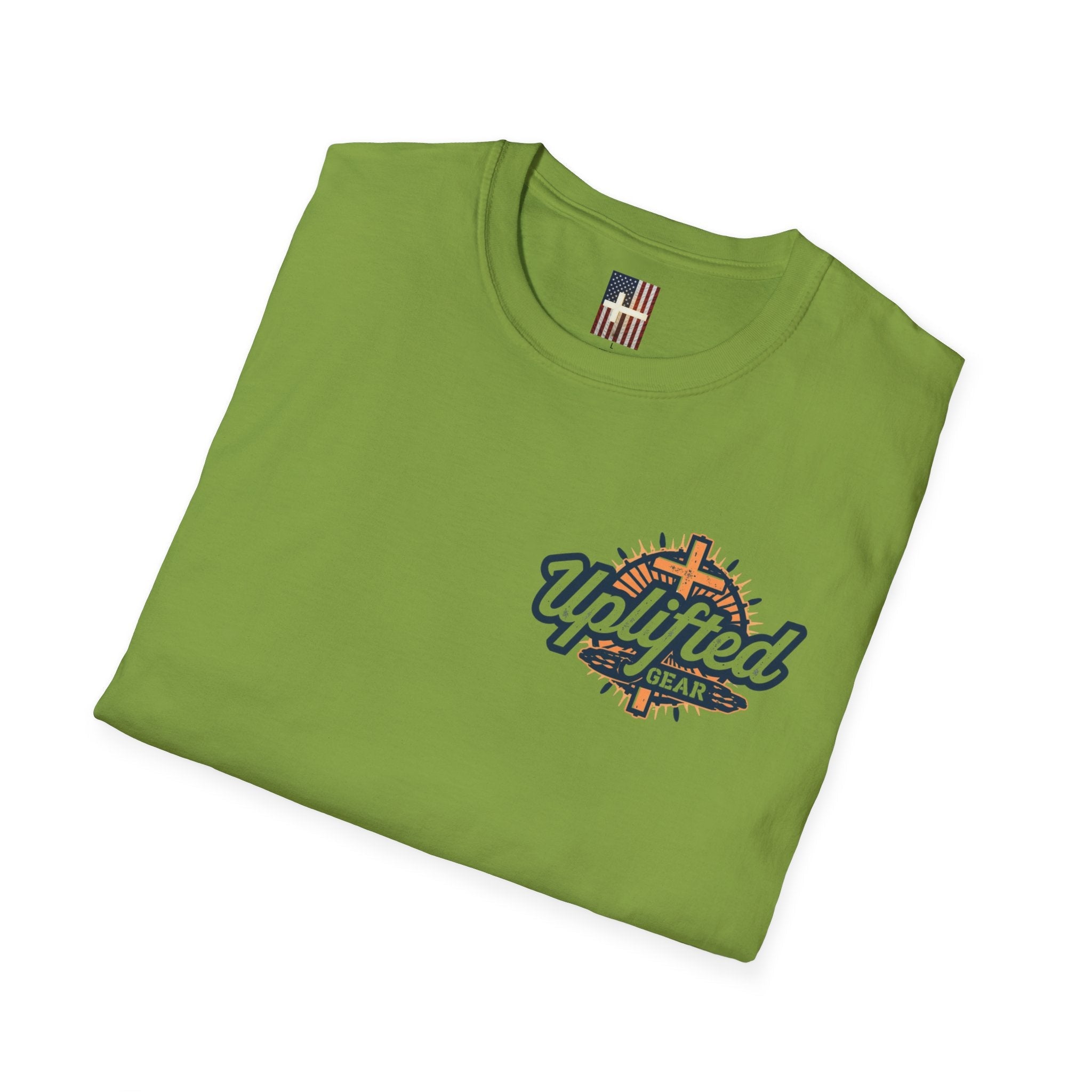 The Greatest Gift T-shirt – Cross Bow Present Christian T-shirt for Christmas Salvation & Eternal Faith Printify