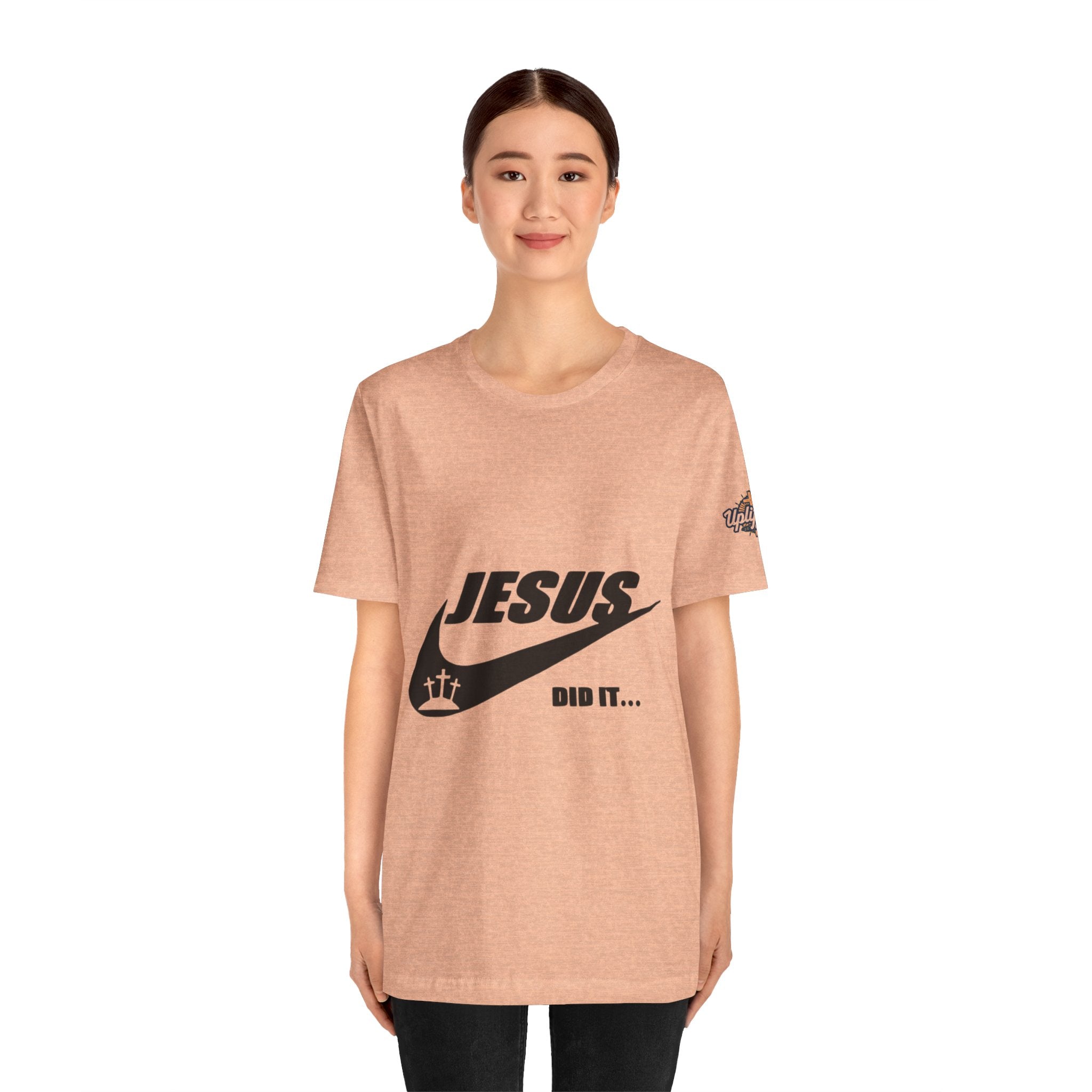 Jesus Did It T-shirt - Funny Christian Parody T-shirt - Faith & Victory Apparel