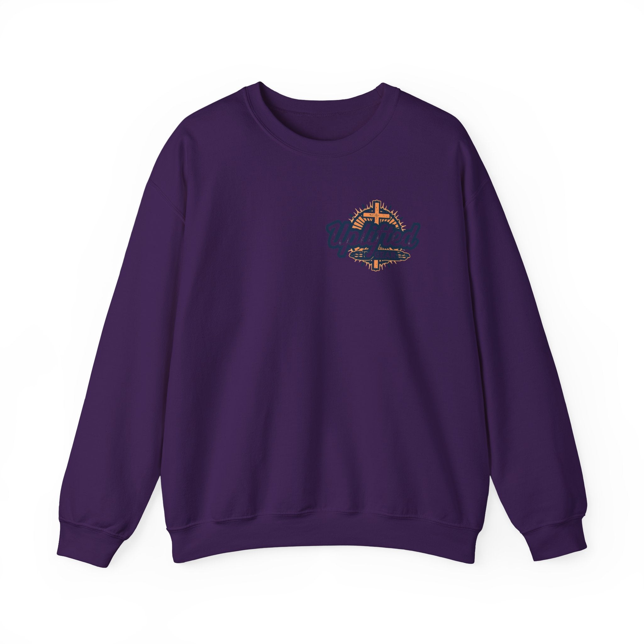 Bible Verse Unisex Heavy Blend™ Crewneck Sweatshirt - Isaiah 41 : 10 Printify