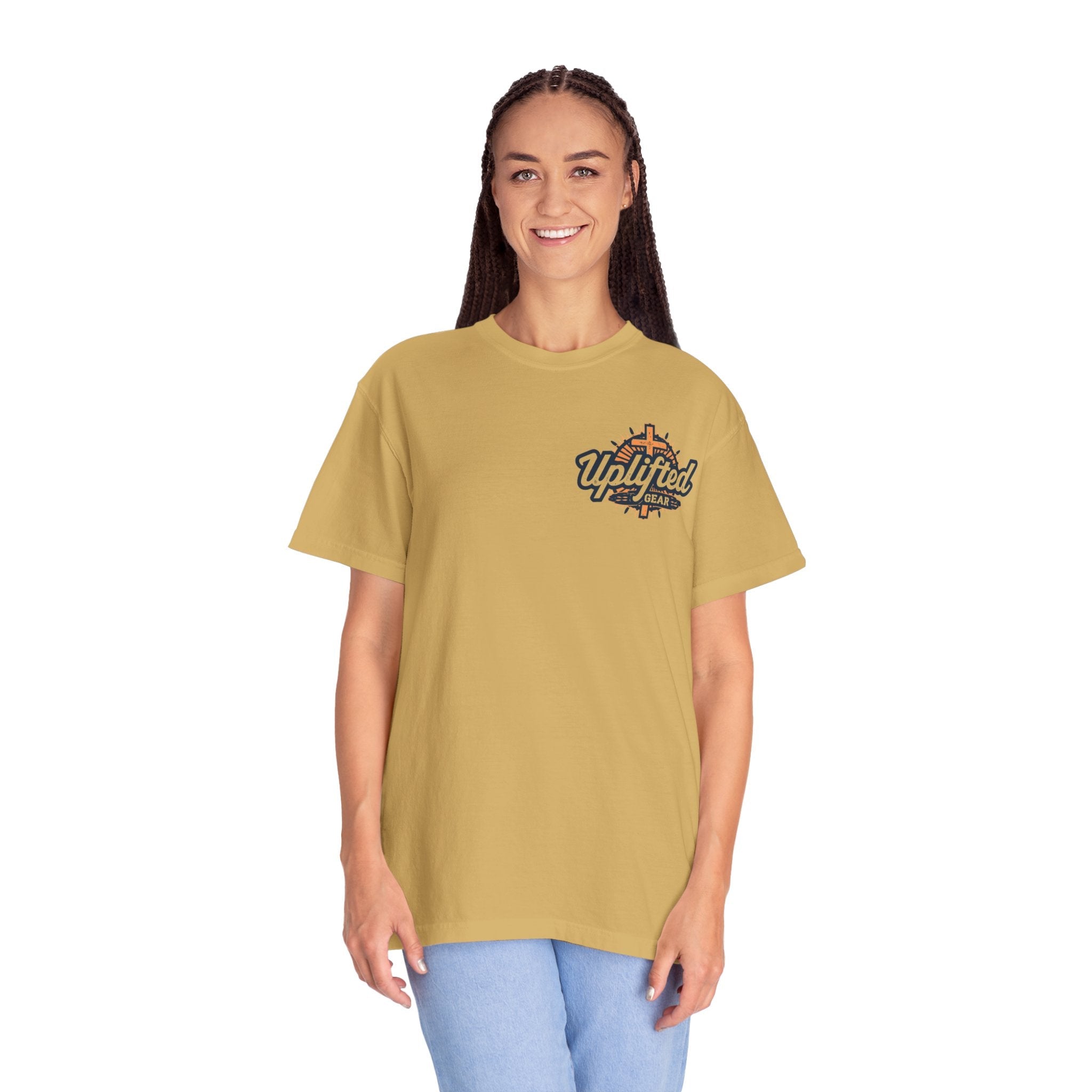 AMEN Acronym T-Shirt – Always Agree with God Move with God End with God Never Doubt God Christian Tee for Unwavering Faith Printify