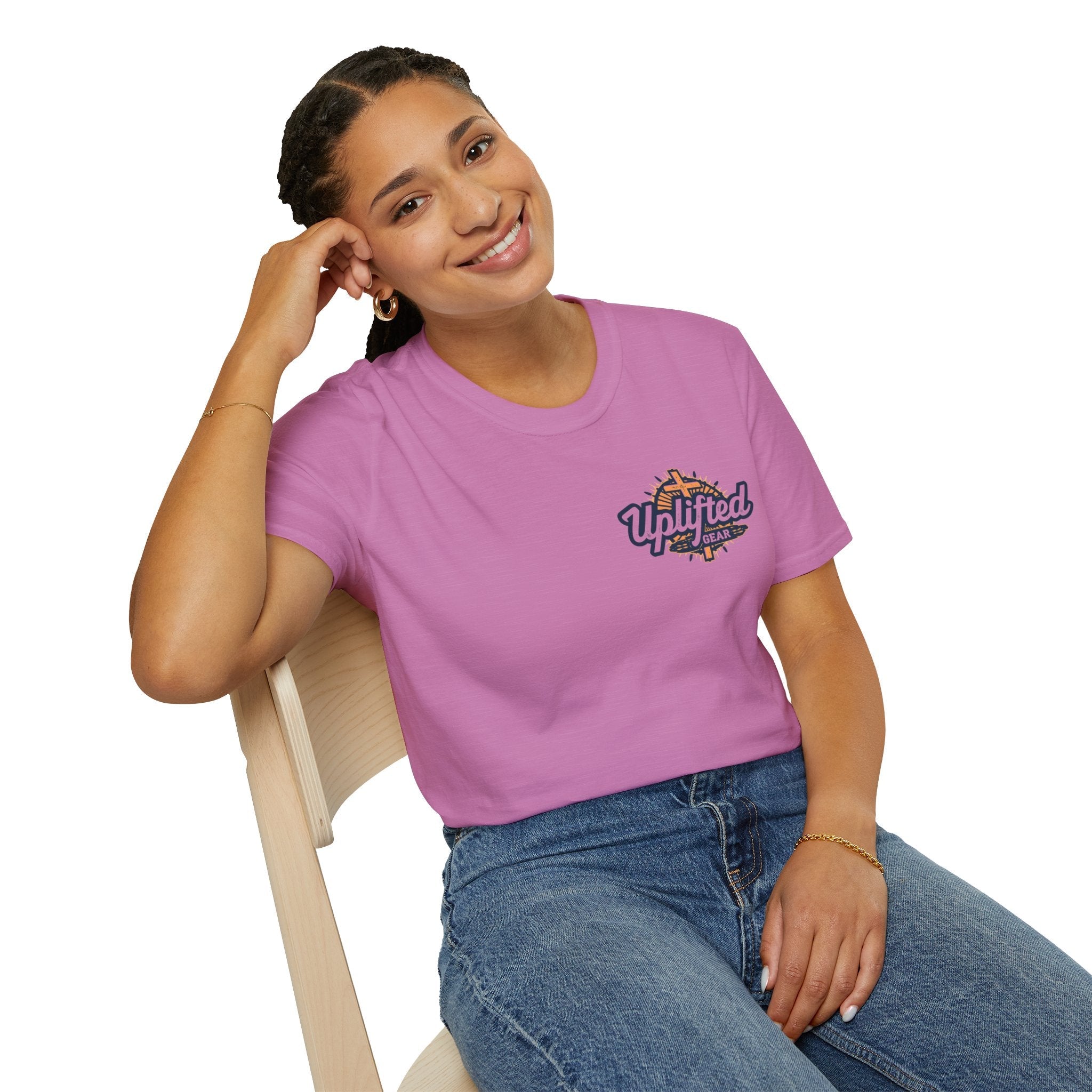 Trust in The Lord Proverbs 3:5-6 Biblical Design Unisex Softstyle T-Shirt Printify