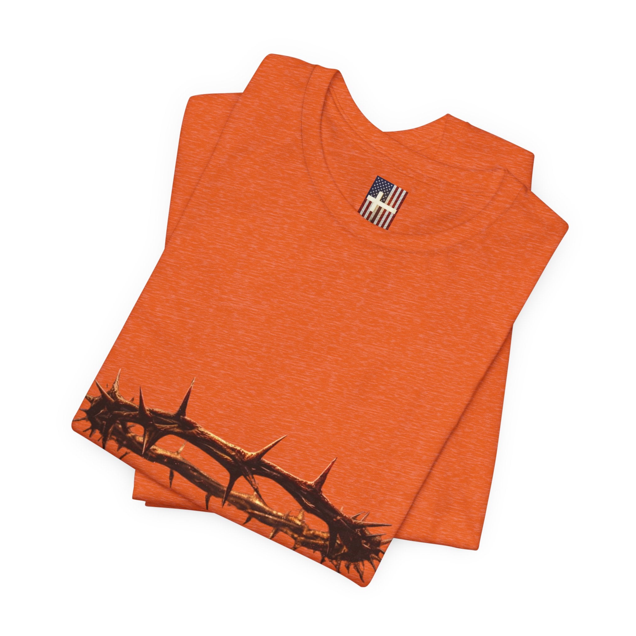 It Is Finished Crown of Thorns Tee — Christian John 19:30 Faith Shirt Printify