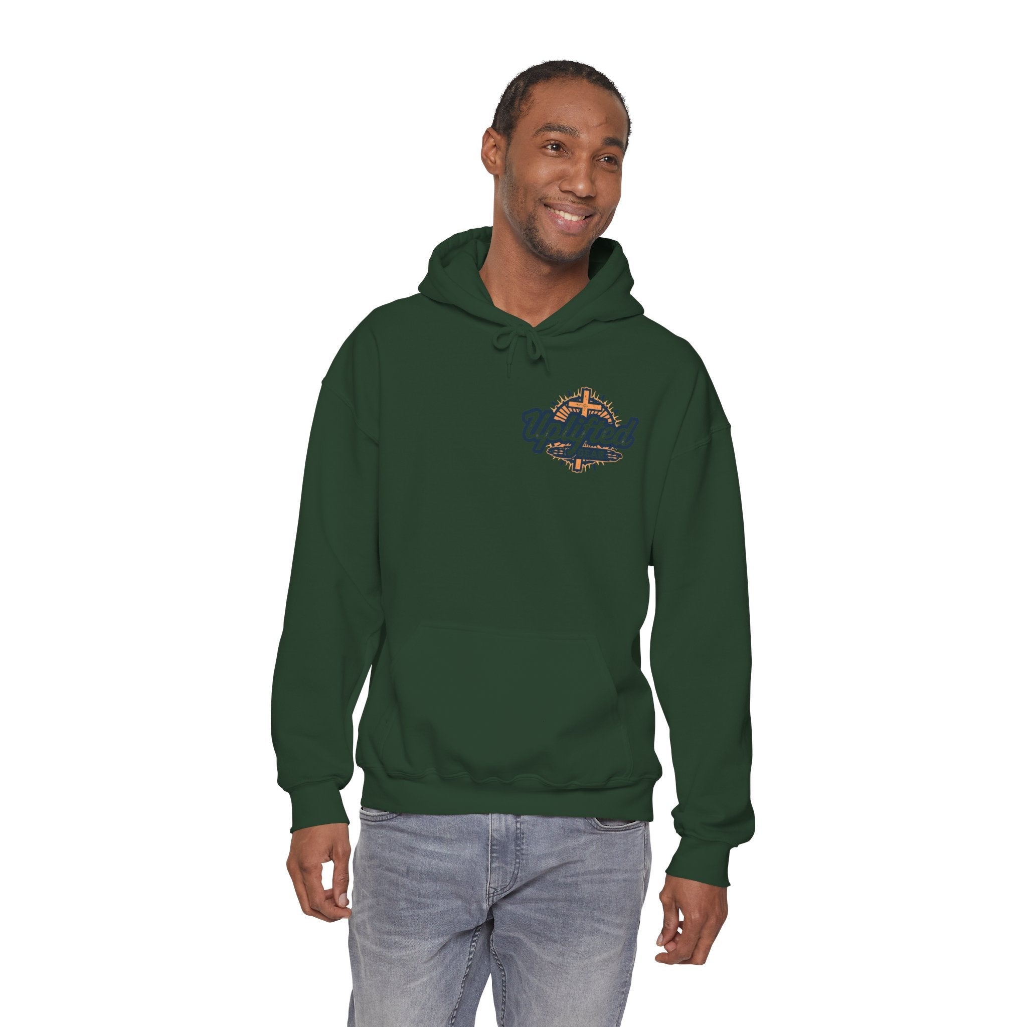 Bible Verse Unisex Heavy Blend™ Hooded Sweatshirt - Jeremiah 29 : 11 Printify