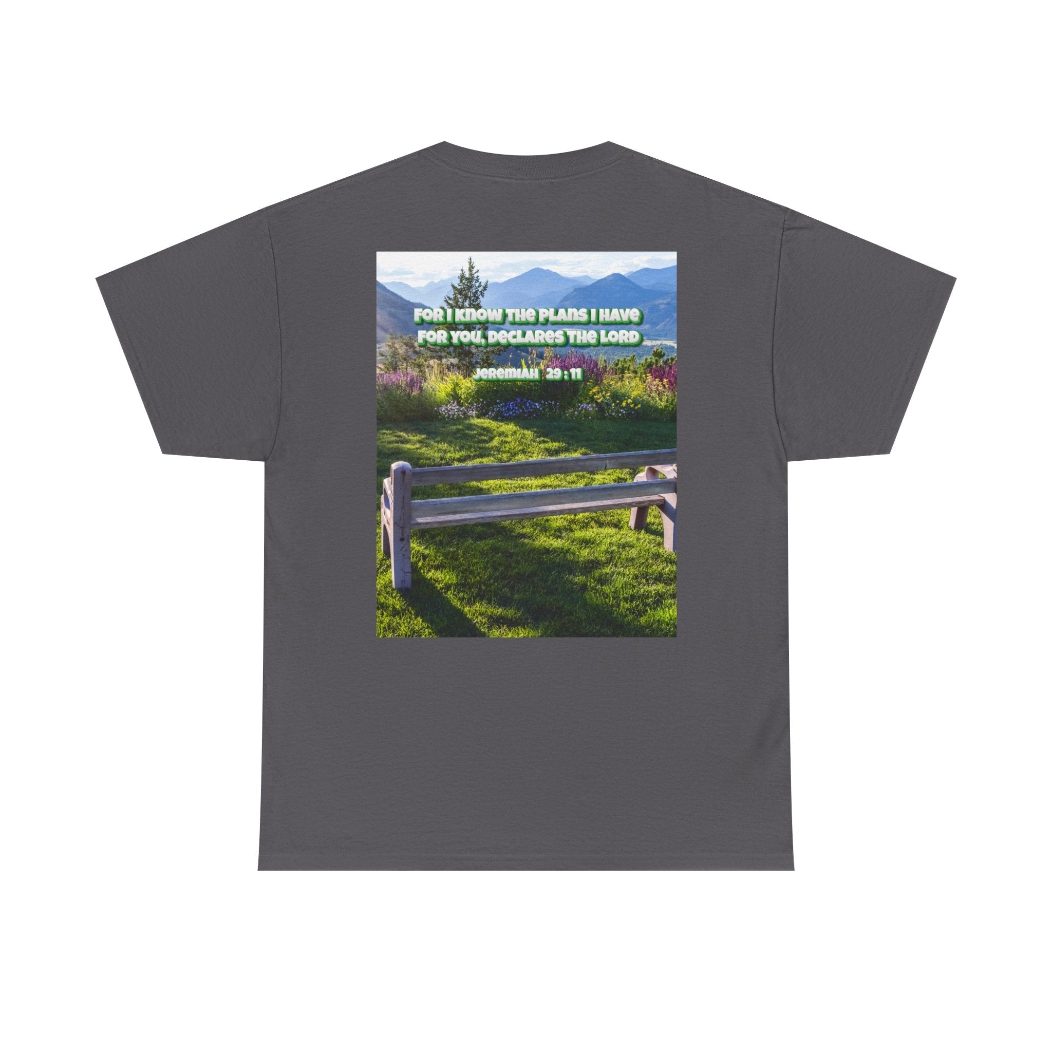 Bible Verse Unisex Tee -  Jeremiah 29 : 11 Printify