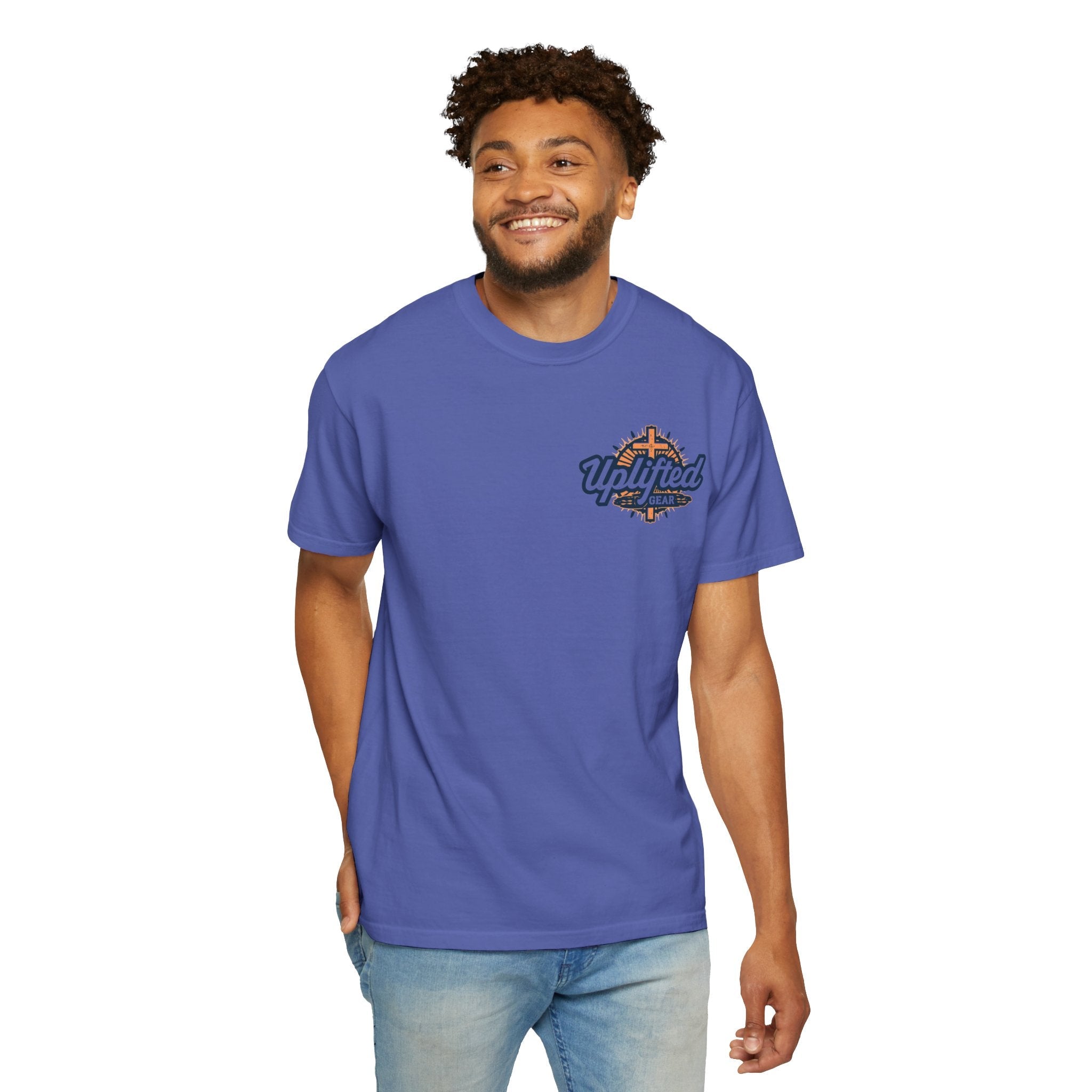 Christ is King T-Shirt – Bold Crown & Cross Christian Tee for Unashamed Faith Printify