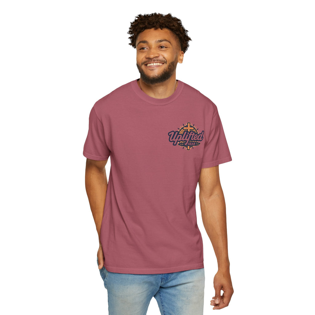 Jesus is King T-Shirt – Bold Christian Faith Tee with Crown & Cross for Eternal Reign Printify