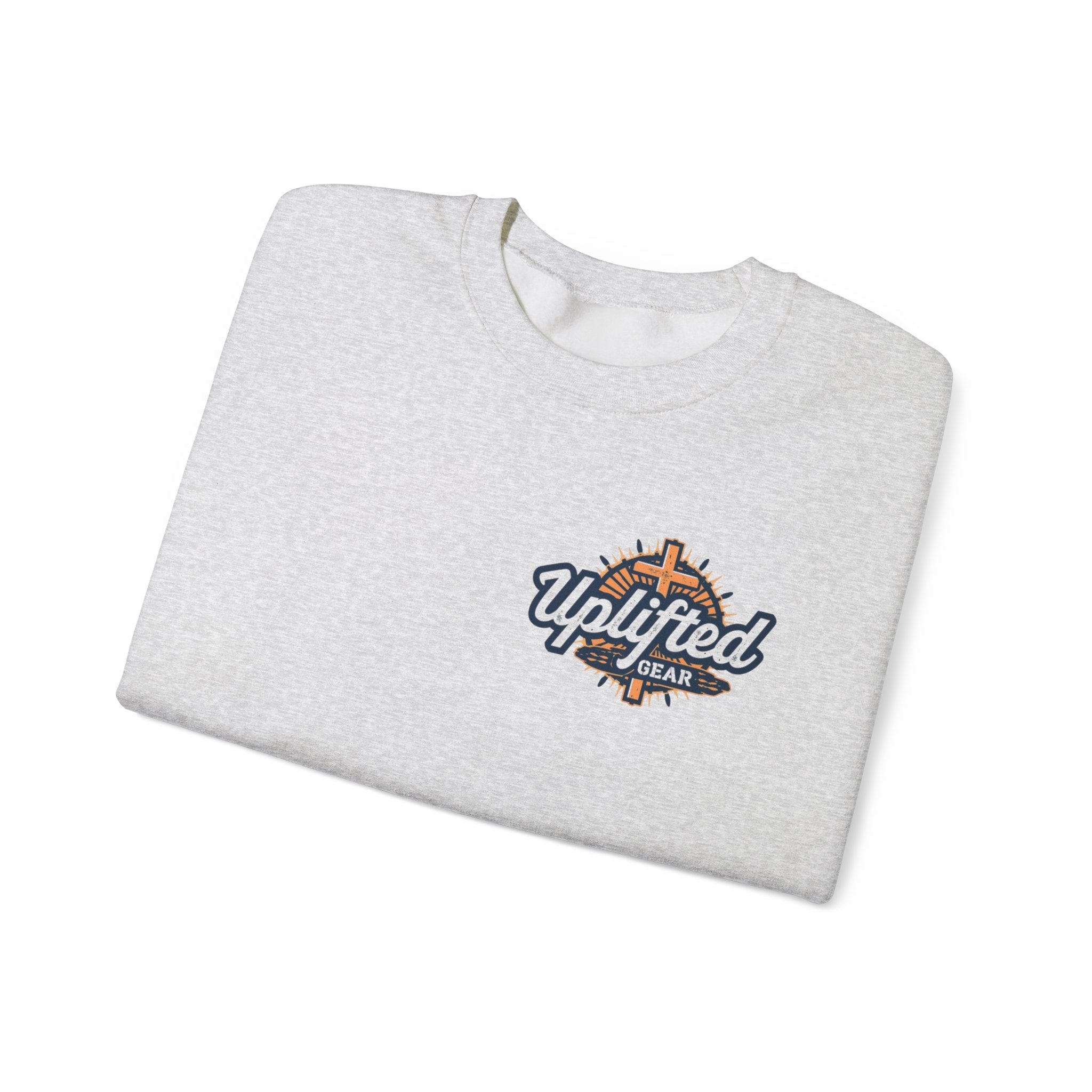 Abide Sweatshirt – Vine Wrapped John 15:5 Christian Sweatshirt for Cozy Devotion Printify