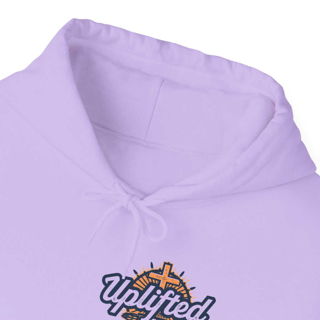 Uplifted Gear Christian Hoodie – Bold Logo Faith Hoodie for Inspired Living Printify