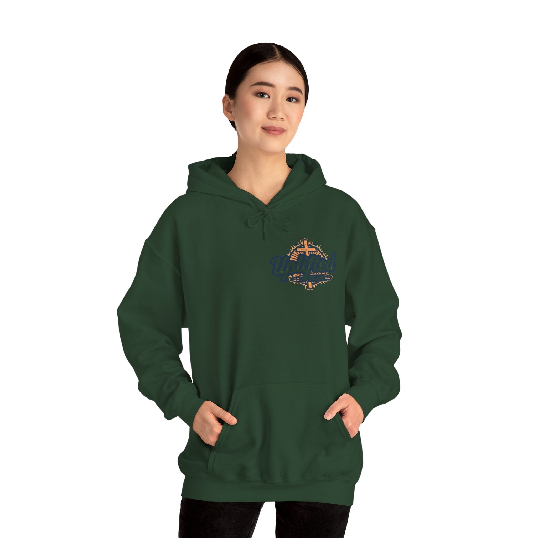 🔥 Not Today, Satan – Retro 90s Christian Hoodie | Neon Faith Tee | Funky Cartoon Devil | Bold Bible Verse Shirt | Uplifted Gear Printify