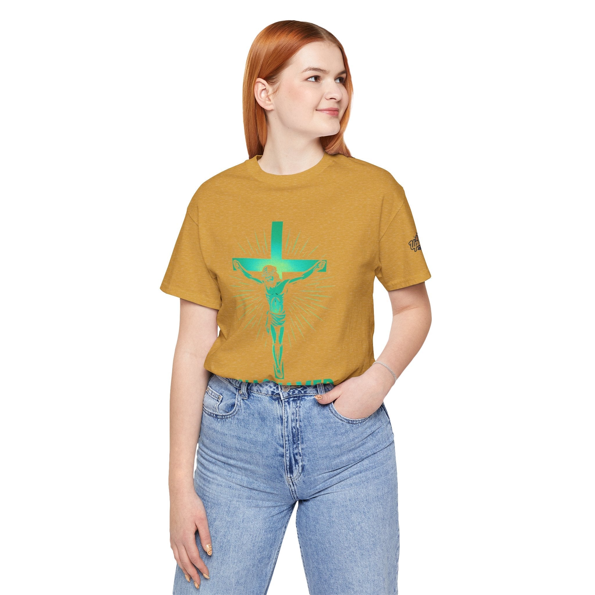 Unashamed T-shirt – Romans 1:16 Crucifixion Christian t-shirt for Bold Unwavering Faith Printify