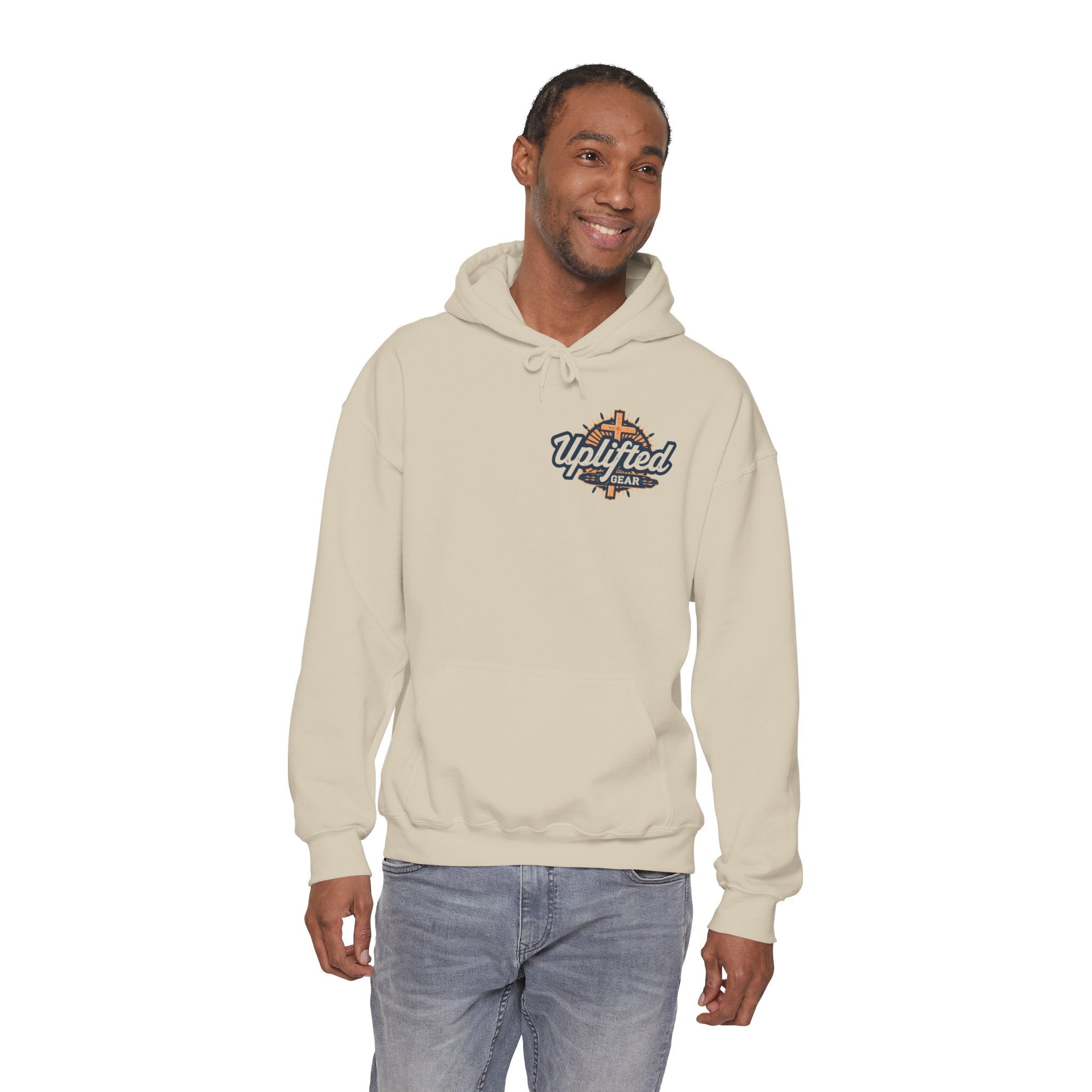 Abide Hoodie – Vine Wrapped John 15:5 Christian Hoodie for Cozy Devotion Printify