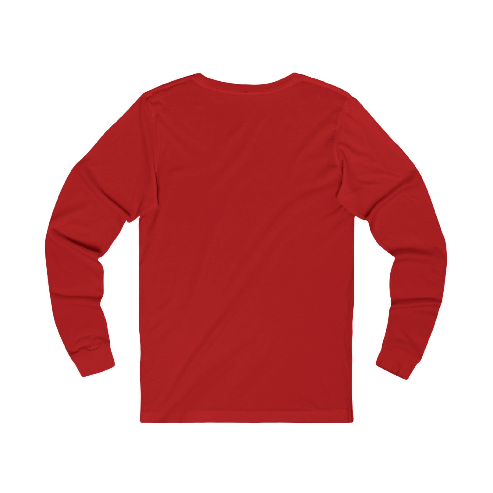 🎄 Make Christmas Great Again – Patriotic Christian Christmas Long Sleeve Shirt | Bold Holiday Faith Tee | Red & White Banner Design | Uplifted Gear Printify
