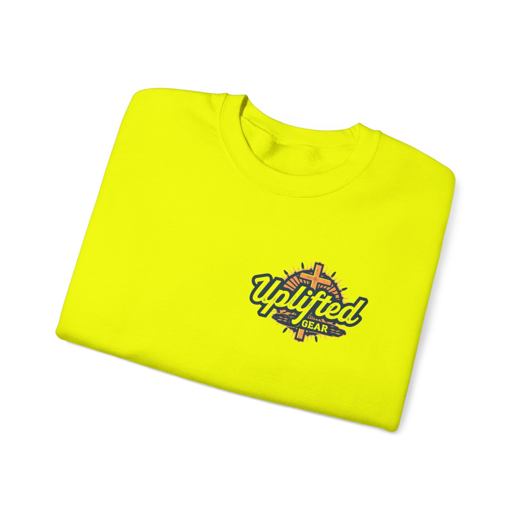 Uplifted Gear Christian Logo Sweatshirt Printify