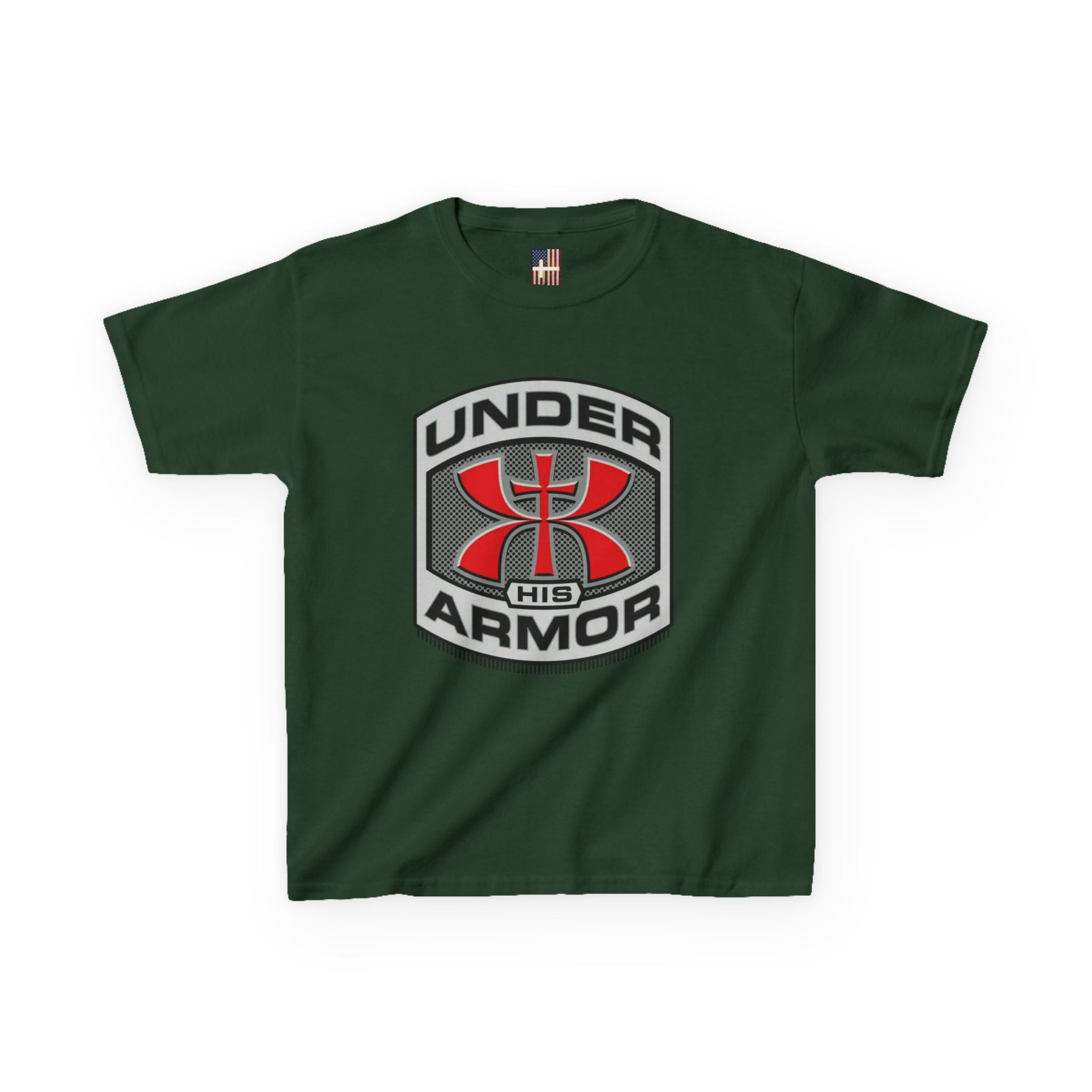 Under HIS Armor Christian T-Shirt — Faith-Inspired Under Armour Style Printify