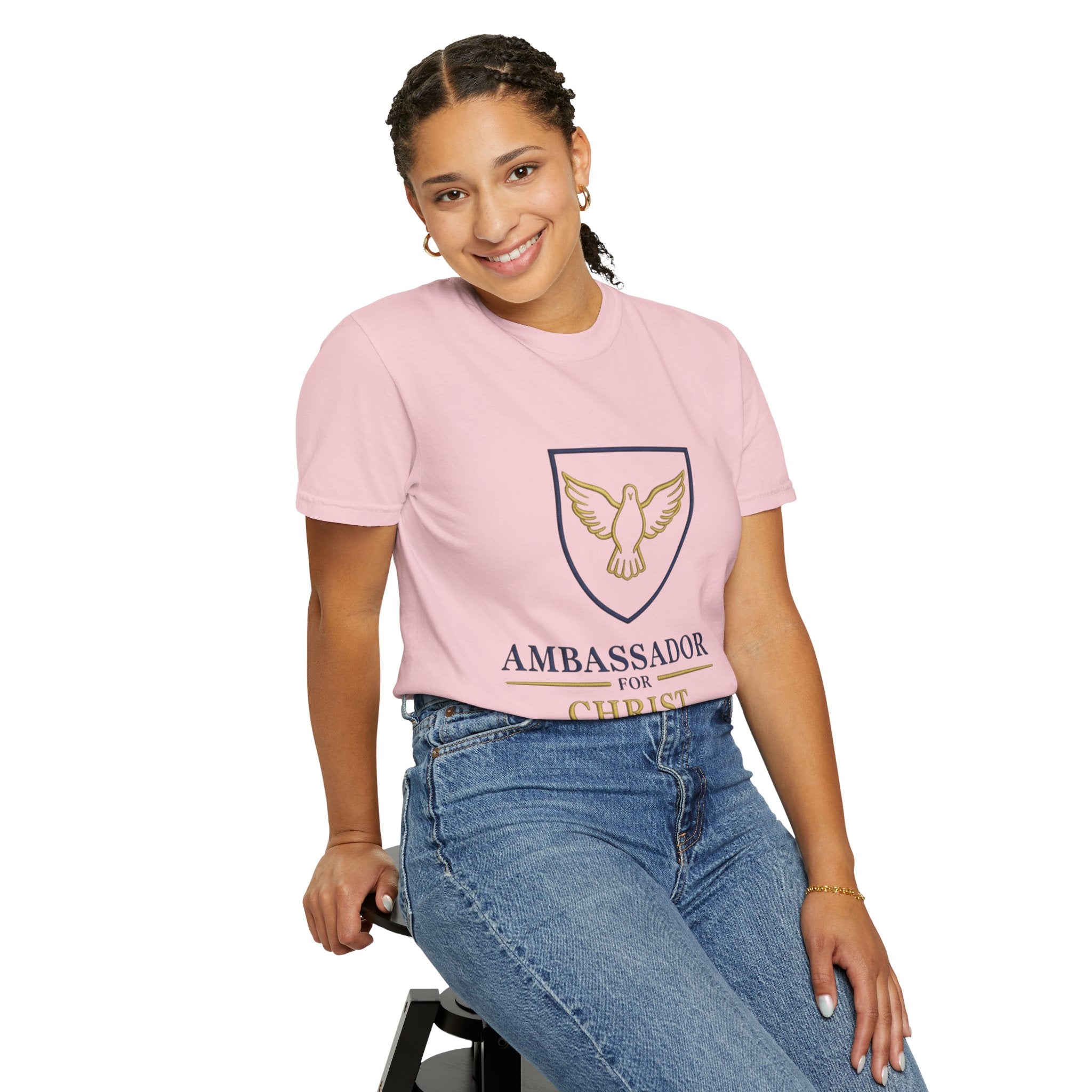 Ambassador for Christ T-Shirt – Established 33 AD Christian Tee for Bold Faith Printify