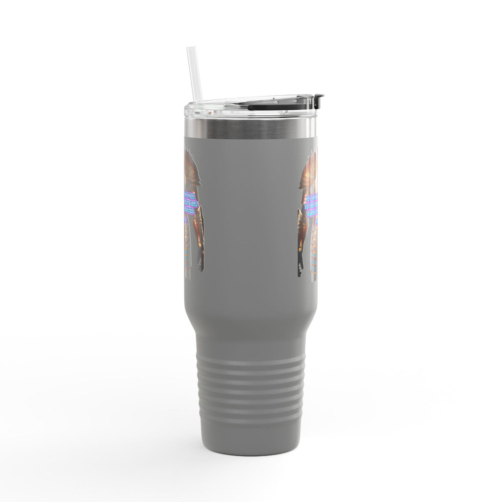Religious Graphic Armor Of God Design - Insulated Travel Mug, 40oz Printify