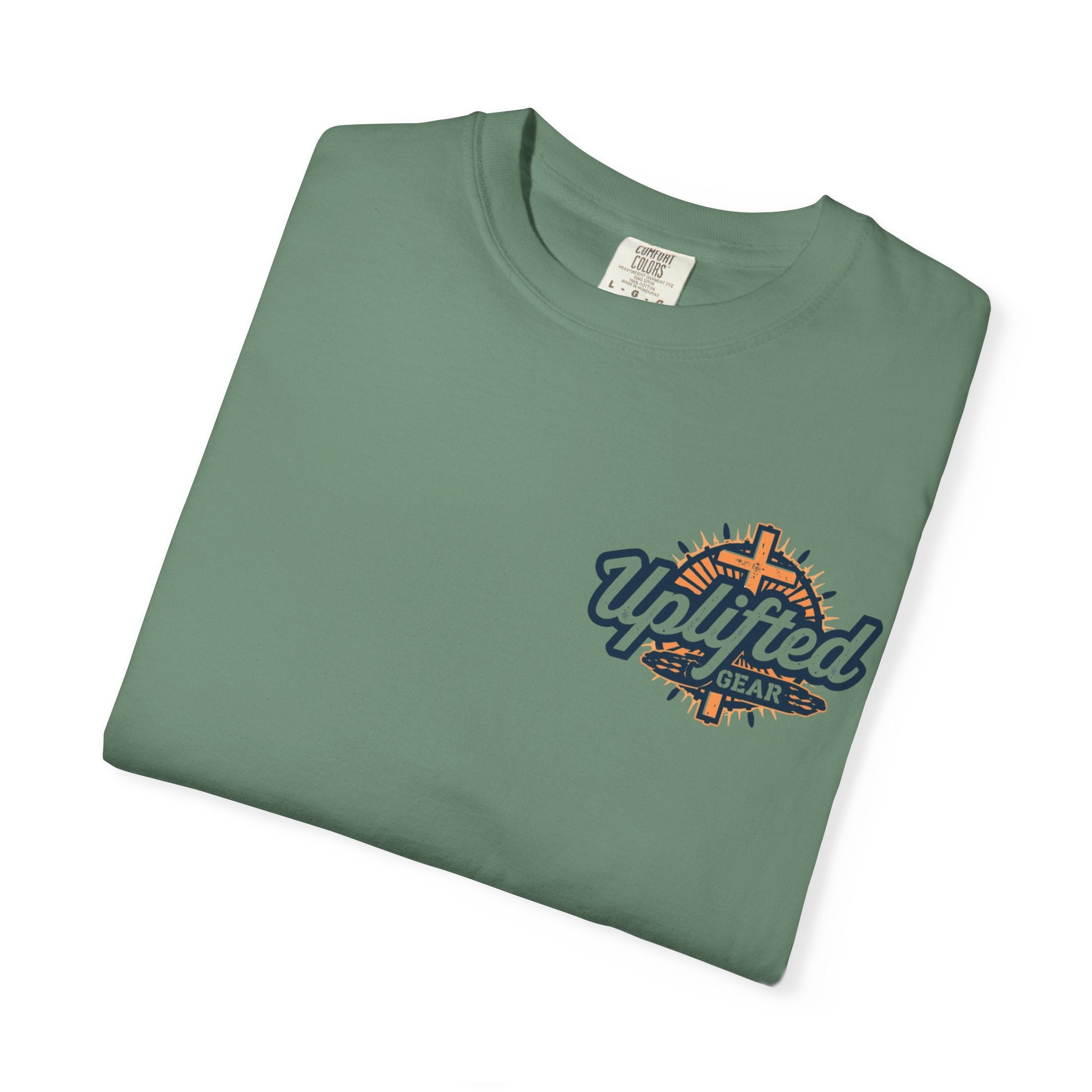 Wilderness Tested Kingdom Approved T-shirt – Mountain Desert Compass Crown Christian T-shirt for Biblical Adventure Faith Printify