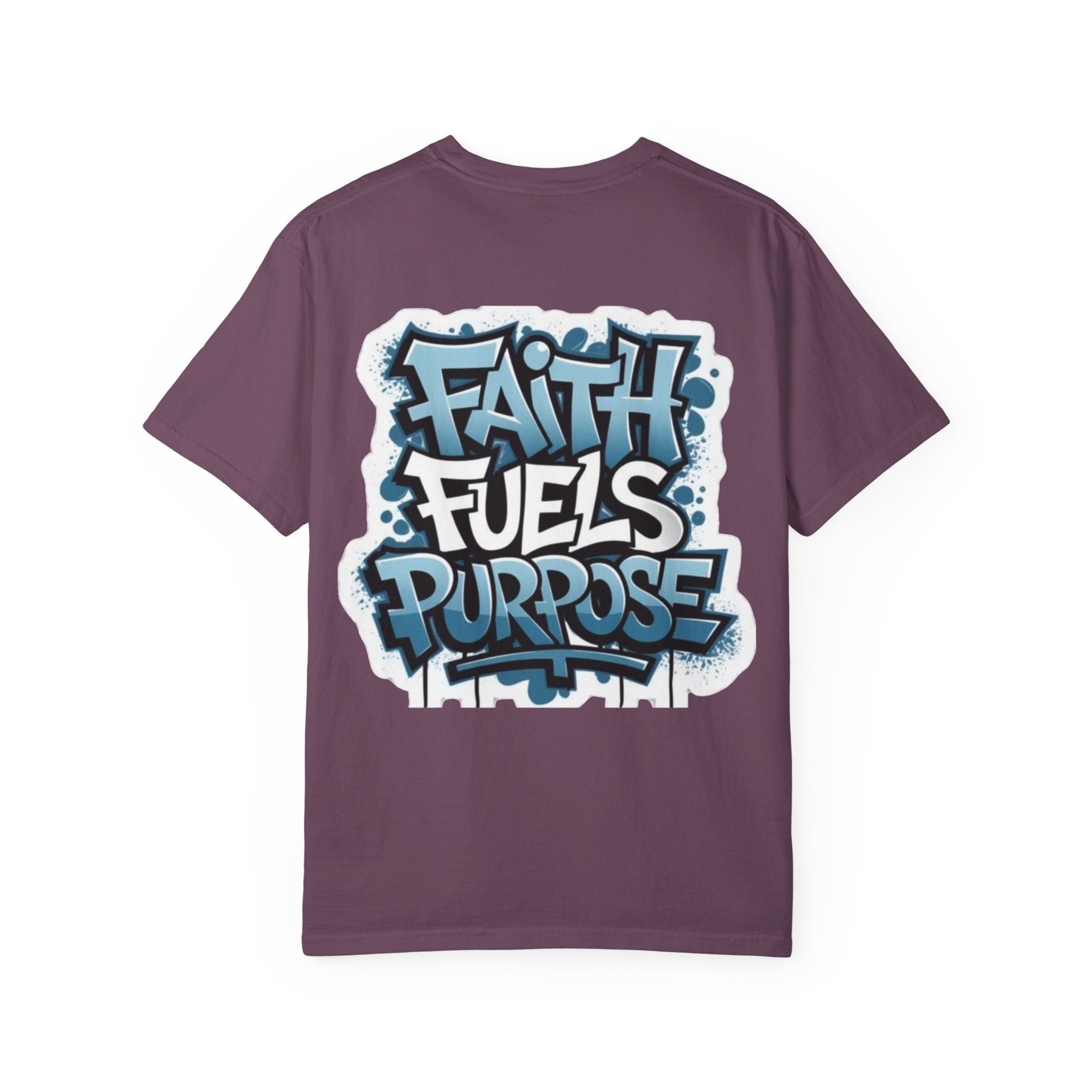 Faith Fuels Purpose T-shirt – Inspirational Christian T-shirt for Divine Drive & Unstoppable Belief Printify