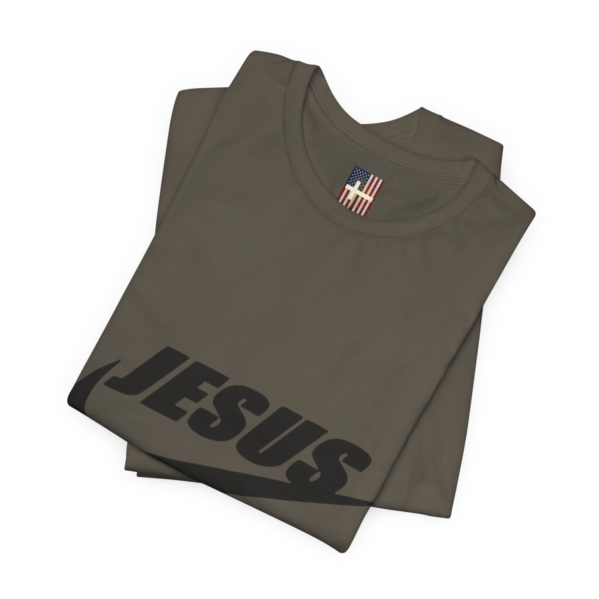 Jesus Did It T-shirt - Funny Christian Parody T-shirt - Faith & Victory Apparel