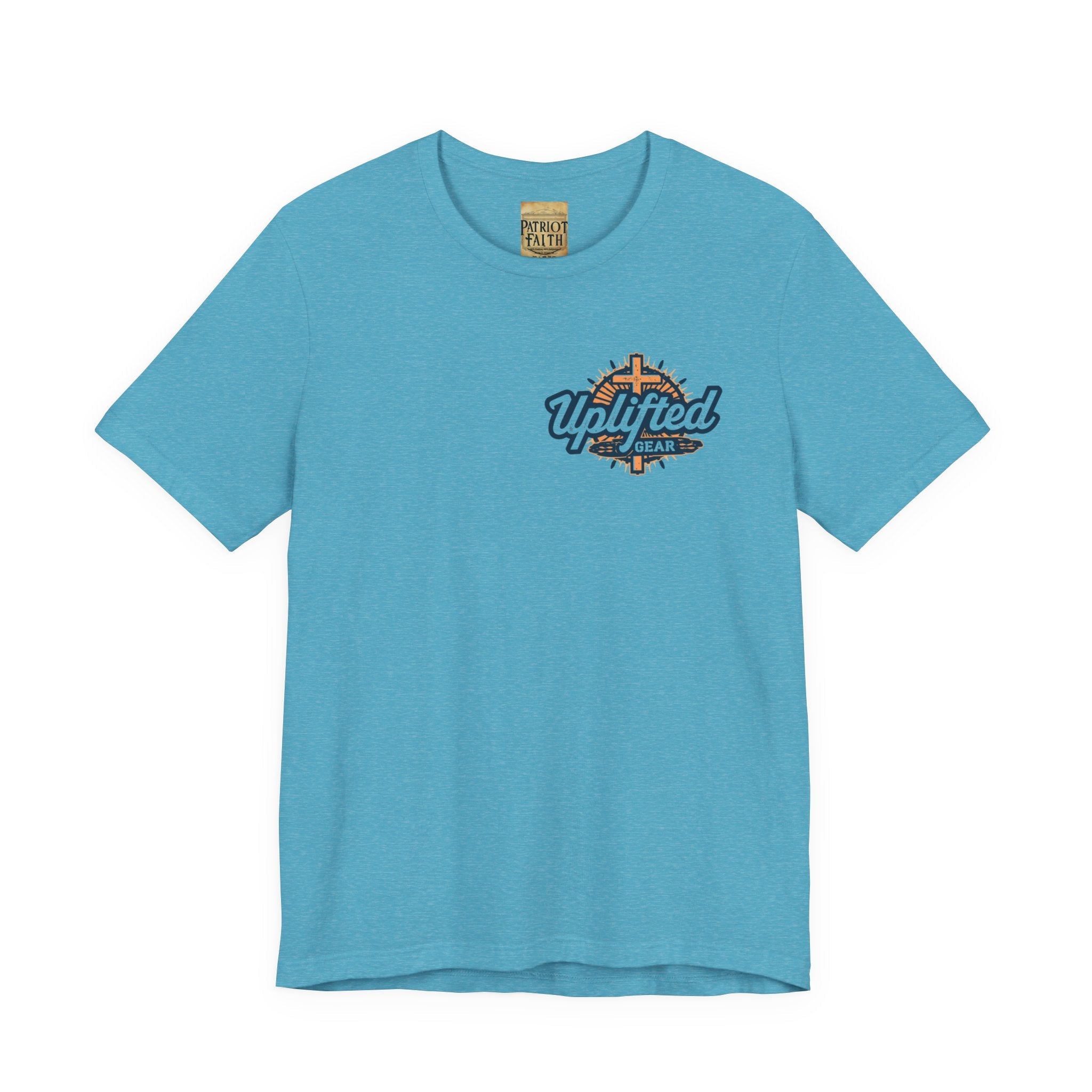 Religious Graphic Tee with Armor Of God Design Unisex Jersey Short Sleeve Tee Printify