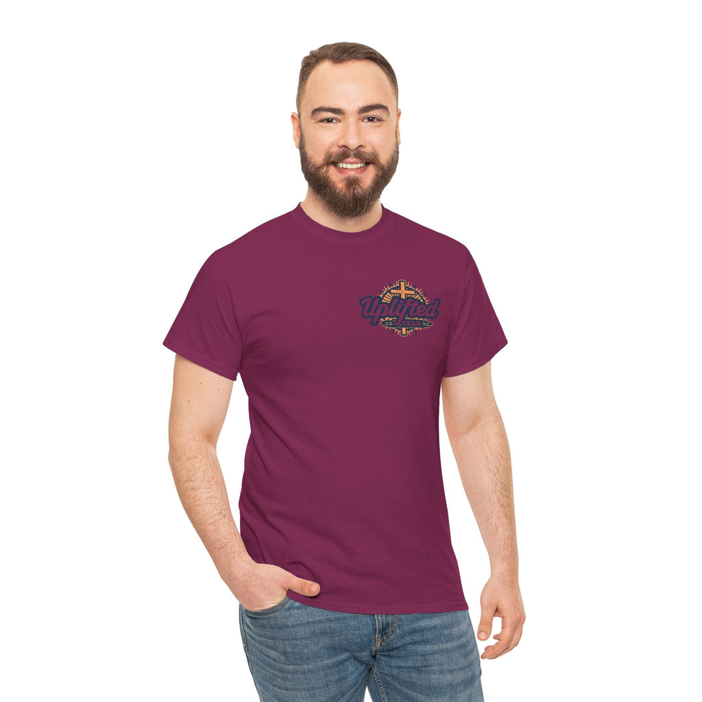 Religious Graphic Armor Of God Design - Unisex Heavy Cotton Tee Printify