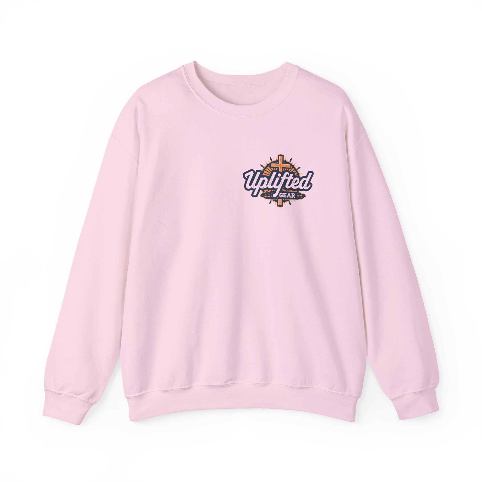Uplifted Gear Christian Logo Sweatshirt Printify