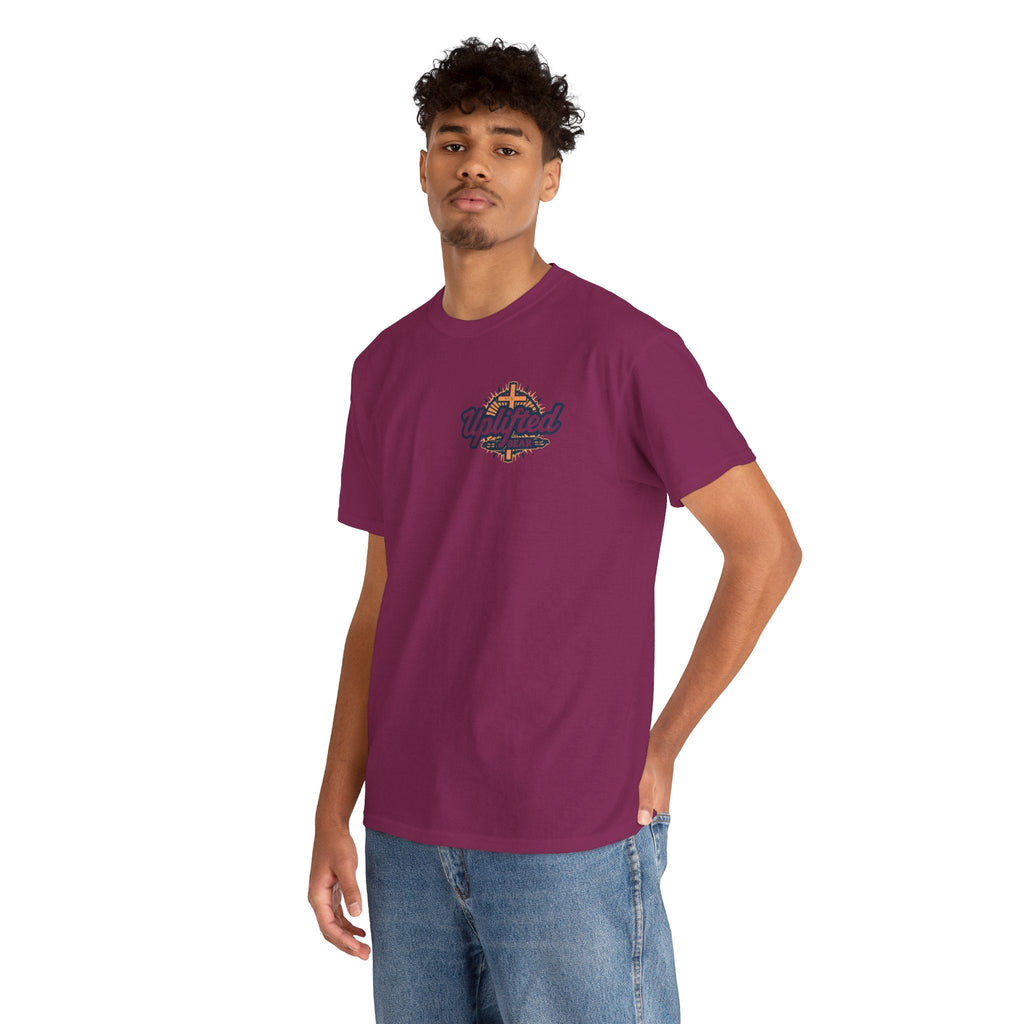 Trust in The Lord Proverbs 3:5-6 Biblical Design Unisex Heavy Cotton Tee Printify
