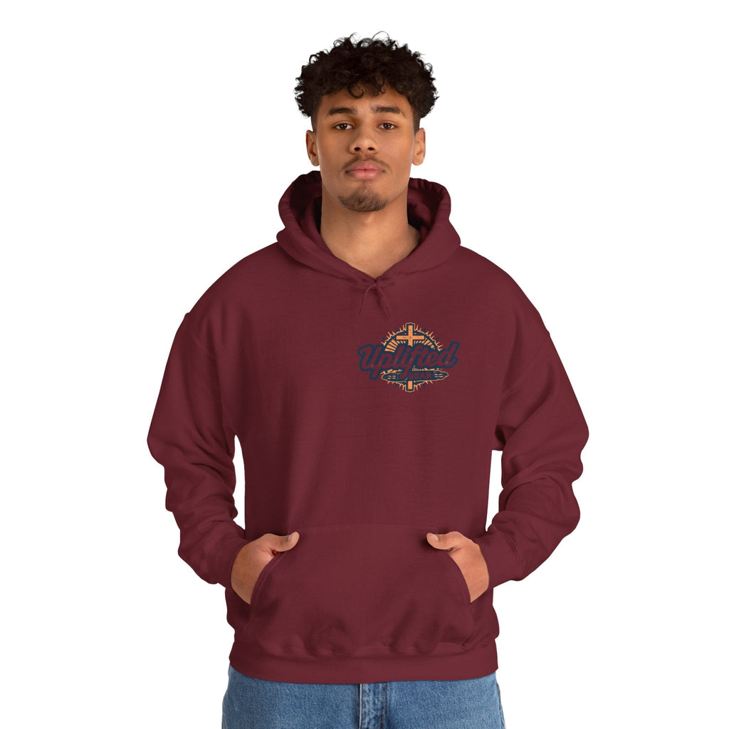 God Created Adam and Eve Hoodie – Biblical Truth Christian Hoodie for Unshakable Faith Printify