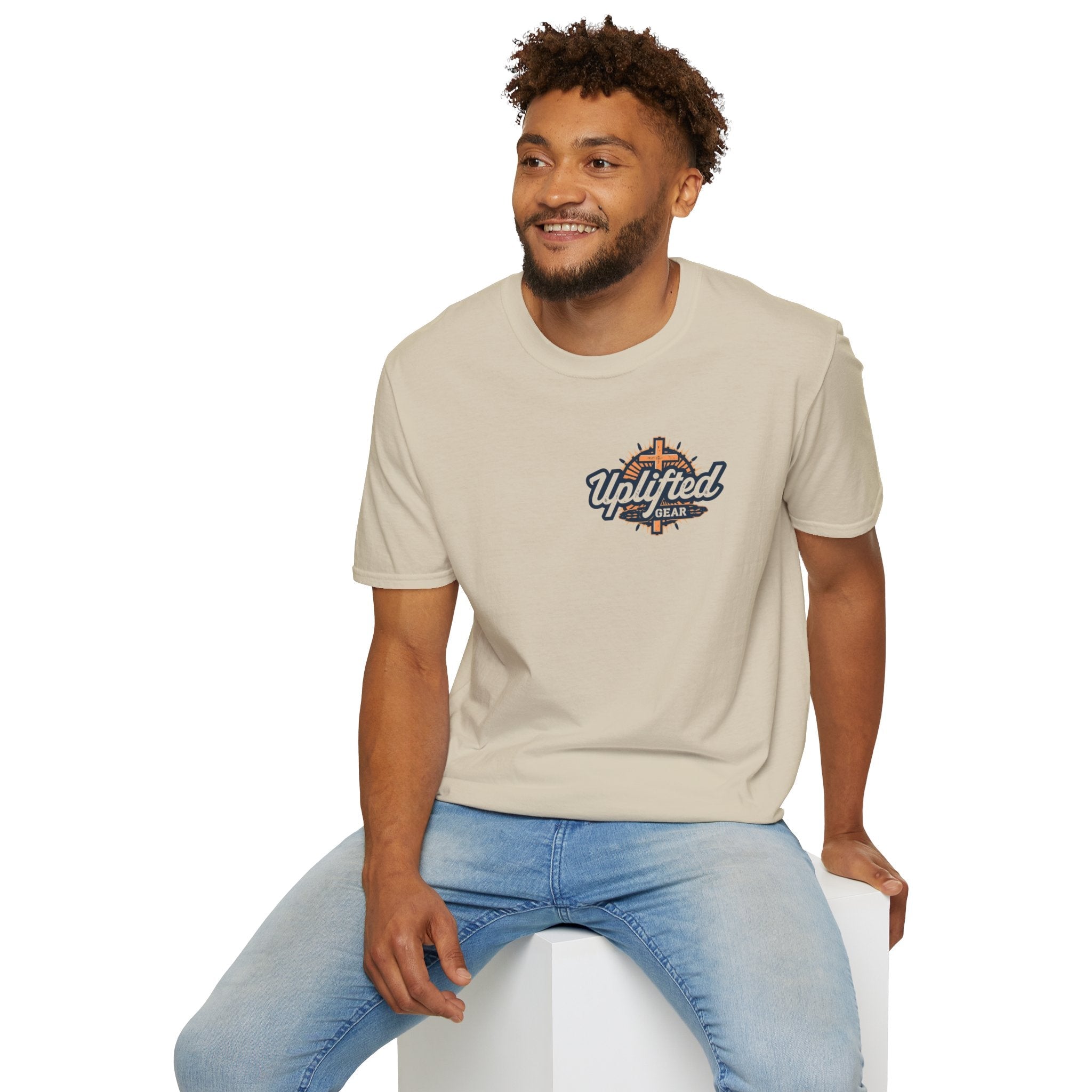 Religious Graphic Armor Of God Design - Unisex Softstyle T-Shirt Printify