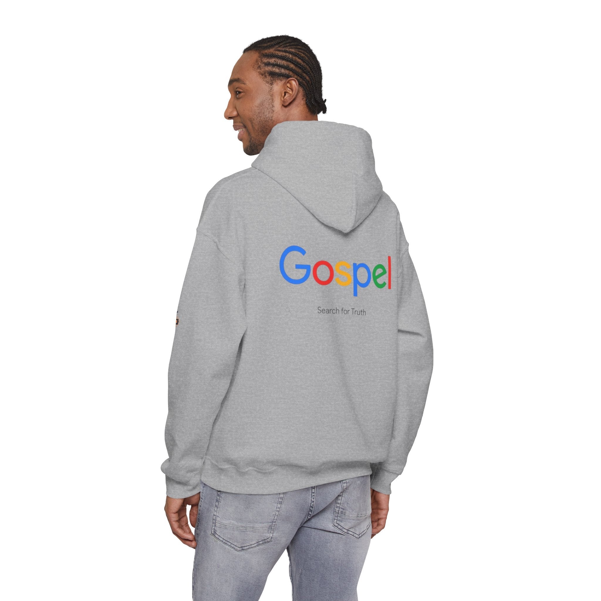 Gospel Hoodie — "Search for Truth" Christian Faith Pullover Printify