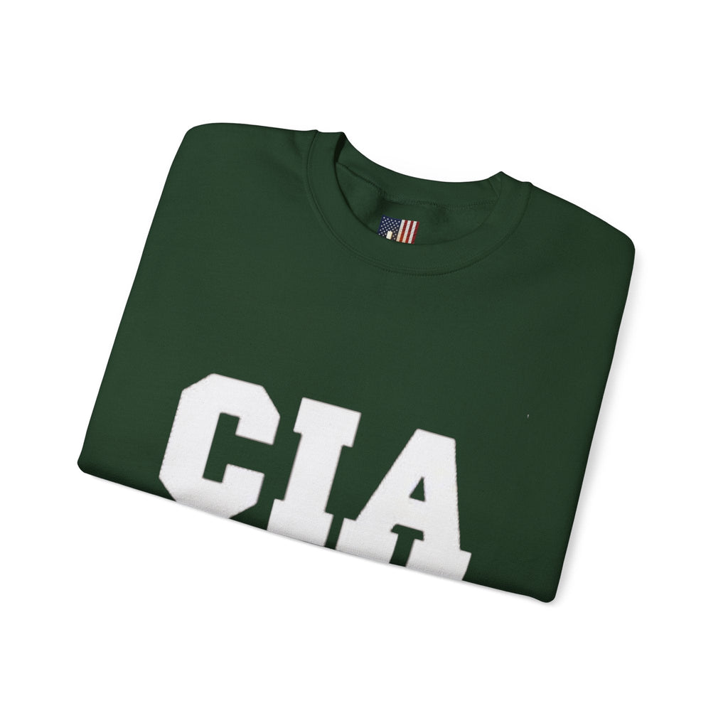 CIA Christian in Action Sweatshirt - Funny Faith Parody Sweatshirt - Mission Ready Apparel Printify