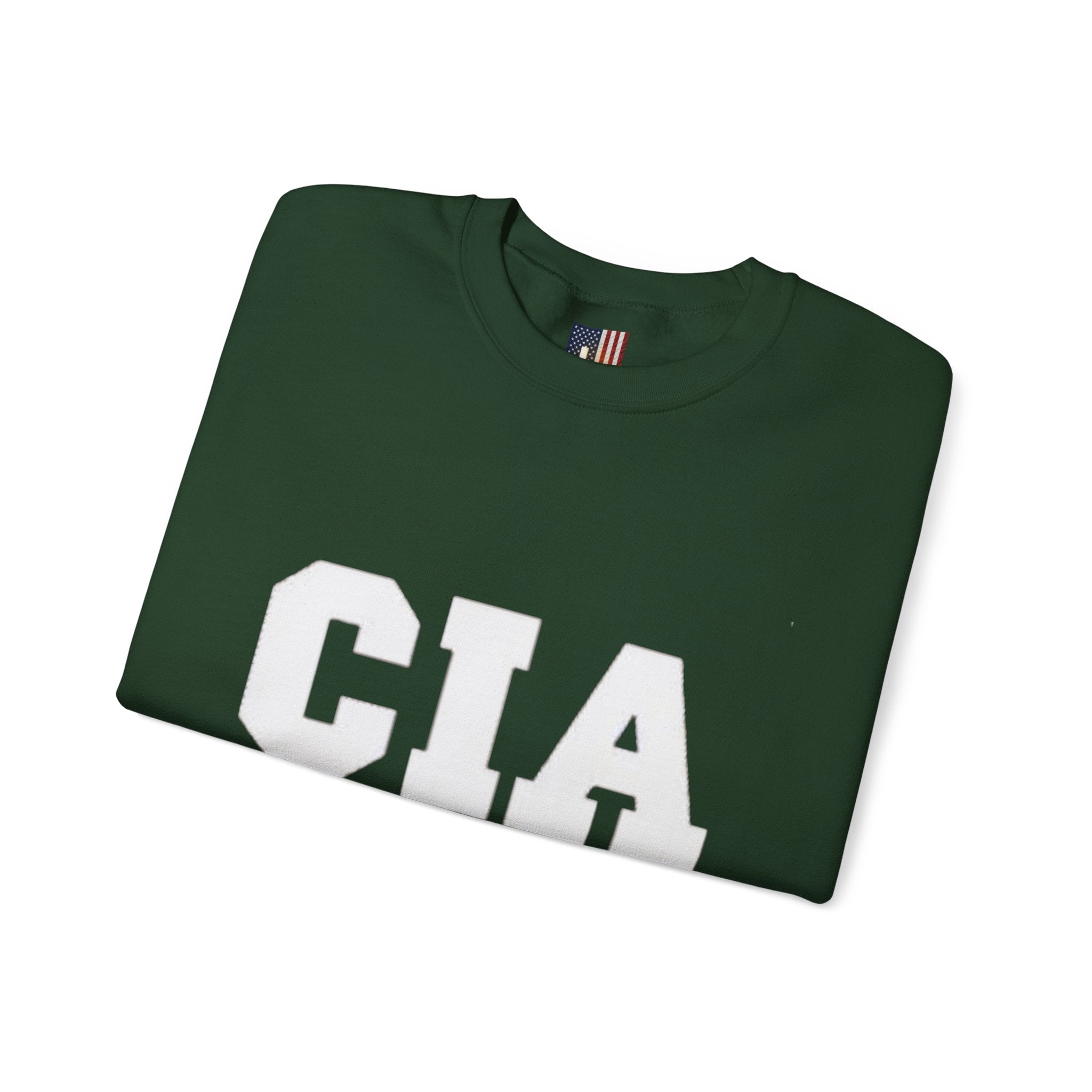 CIA Christian in Action Sweatshirt - Funny Faith Parody Sweatshirt - Mission Ready Apparel Printify